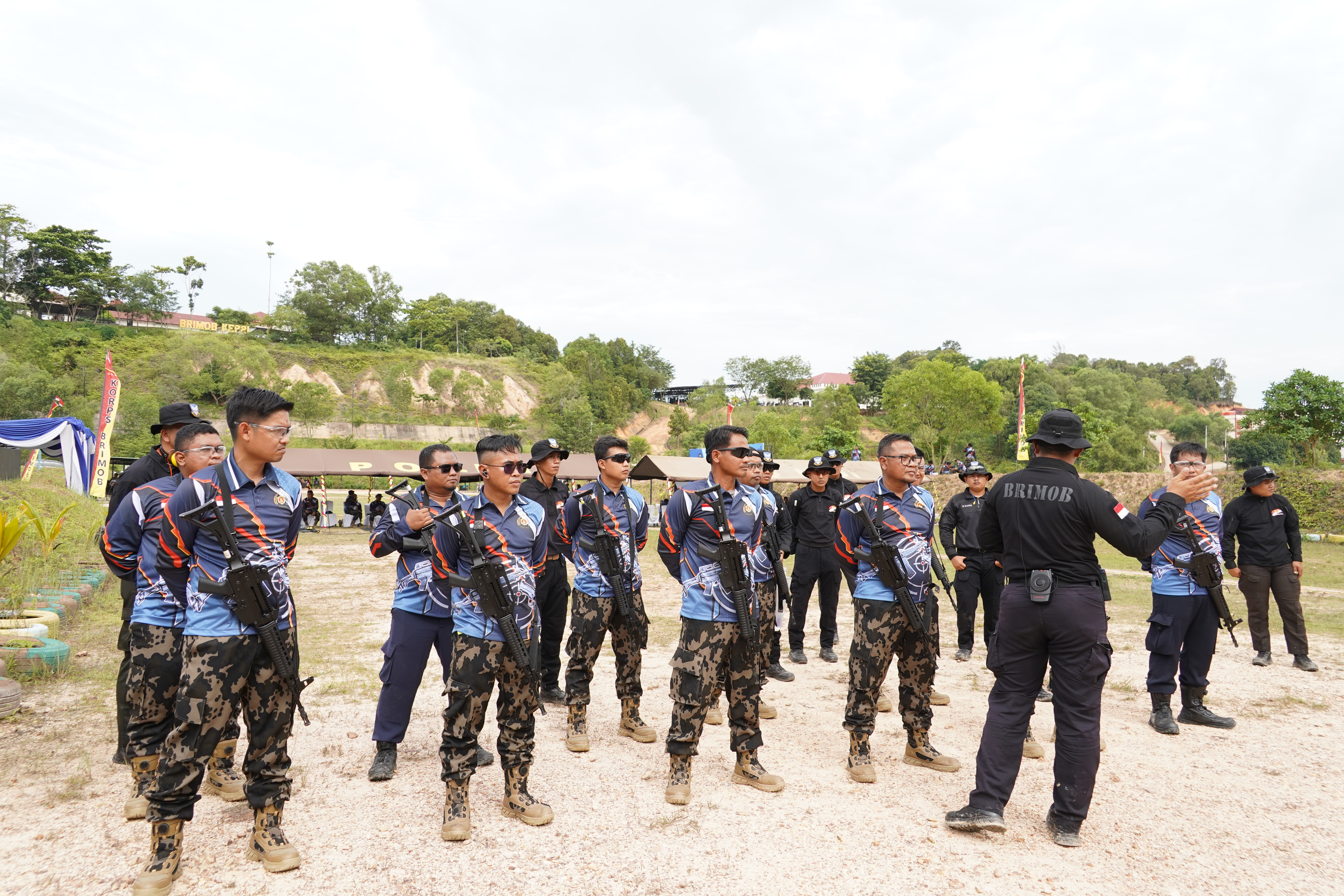 Penyegaran Kemampuan Teknis Menembak Awak Kapal Negara Wilayah Barat Tahun 2025