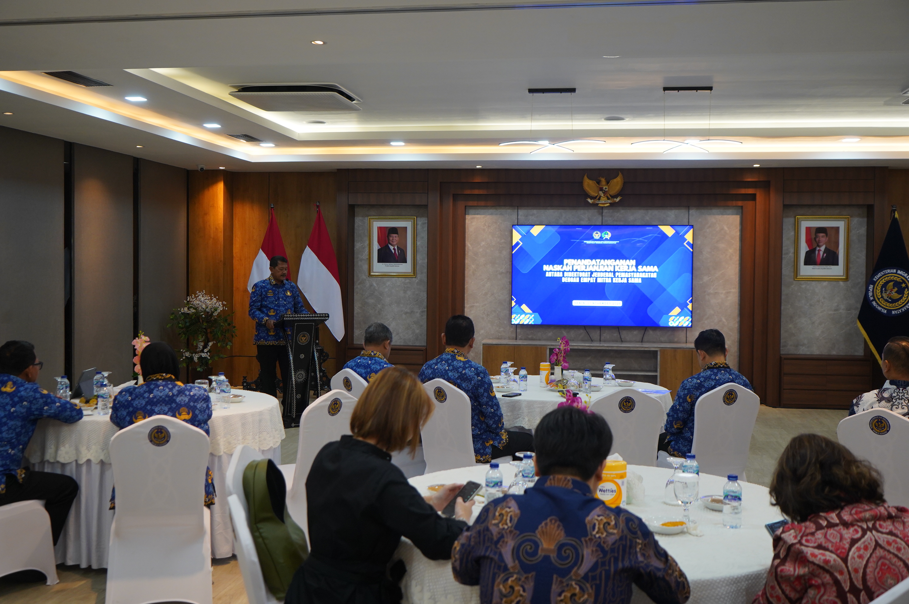 Penandatanganan Kerjasama Ditjen PDSPKP dengan DItjen Pemasyarakatan