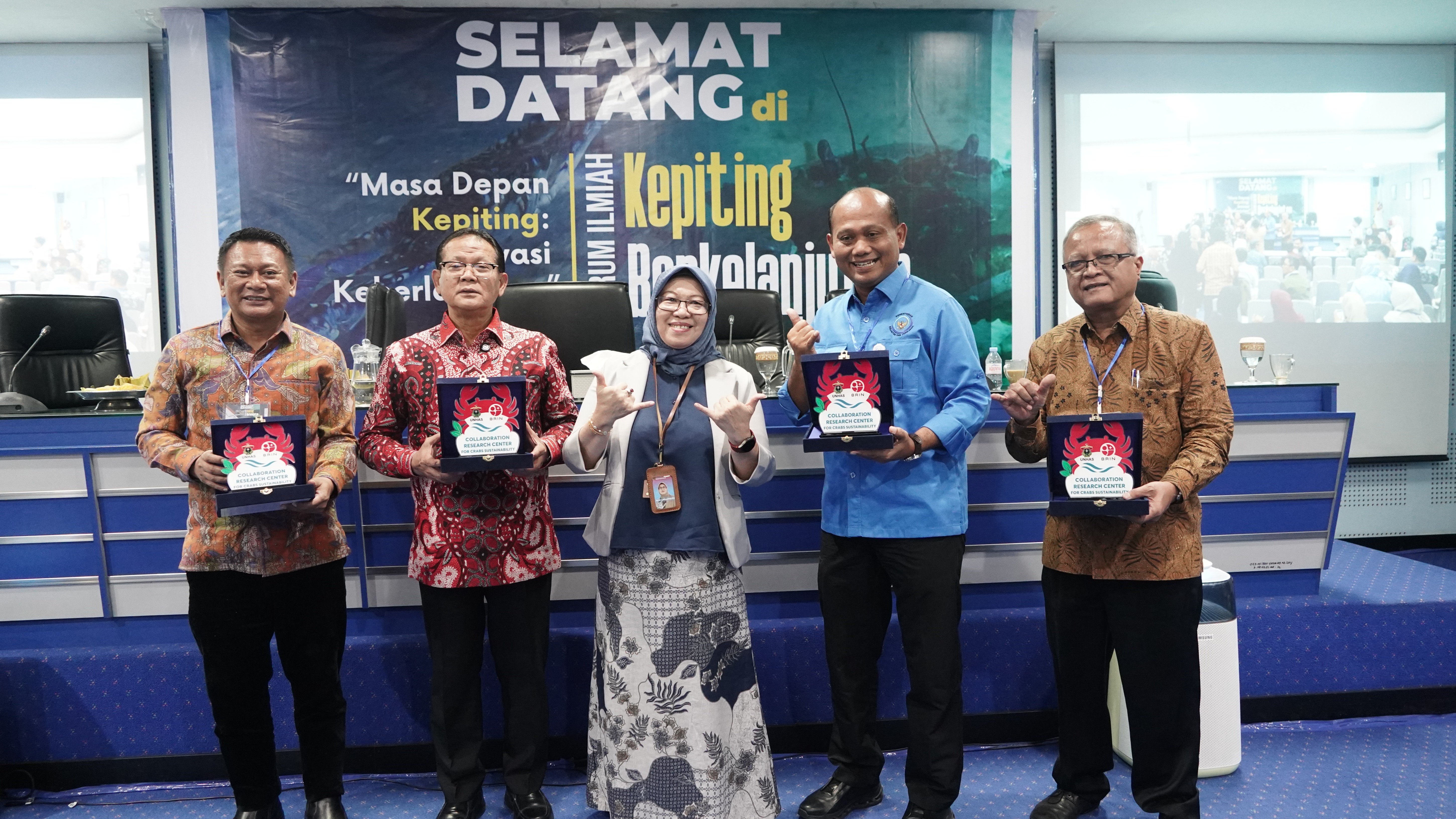 Forum Ilmiah Kepiting Berkelanjutan Universitas Hasanudin