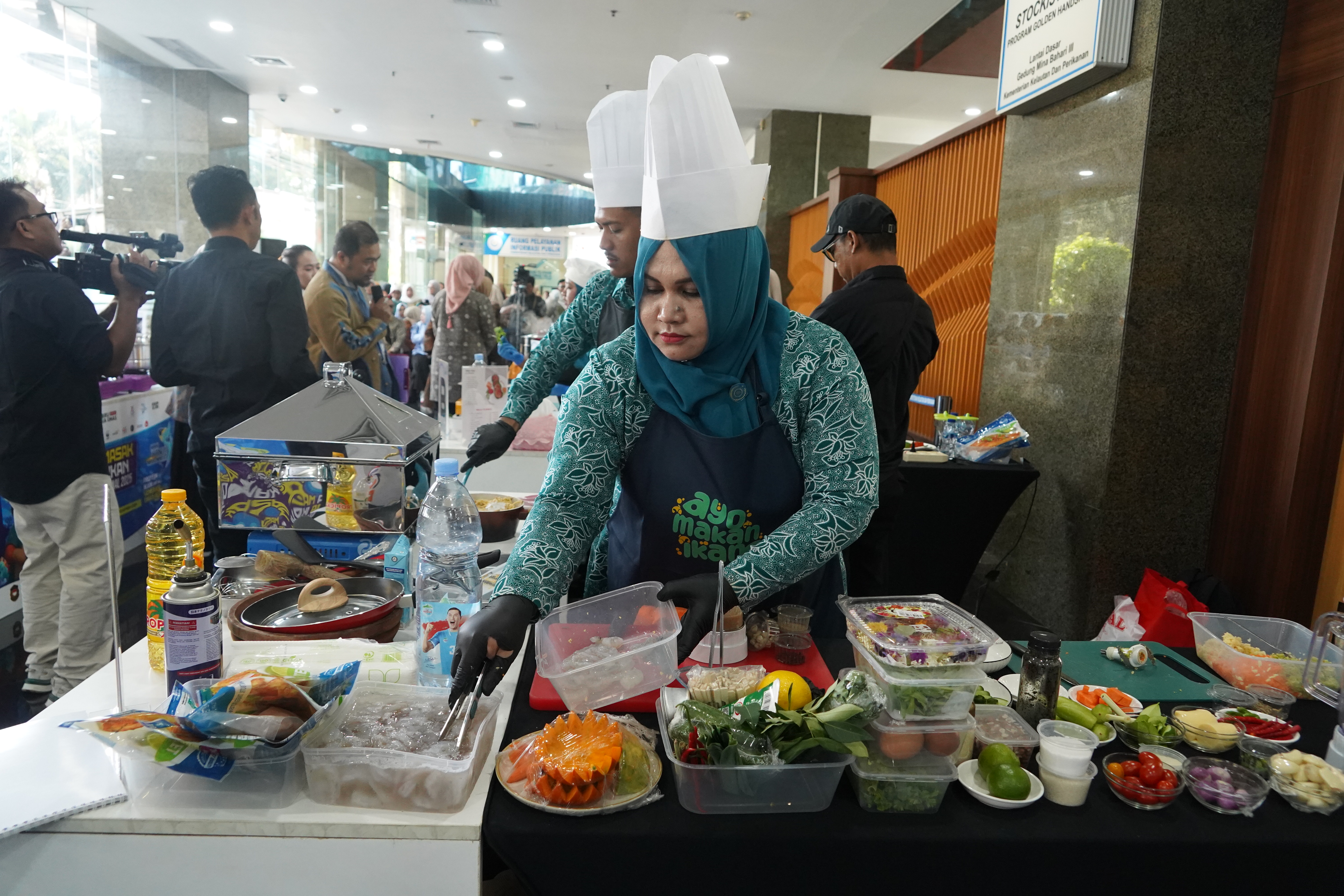 Lomba Masak Serba Ikan dalam Rangka Harkannas 2025