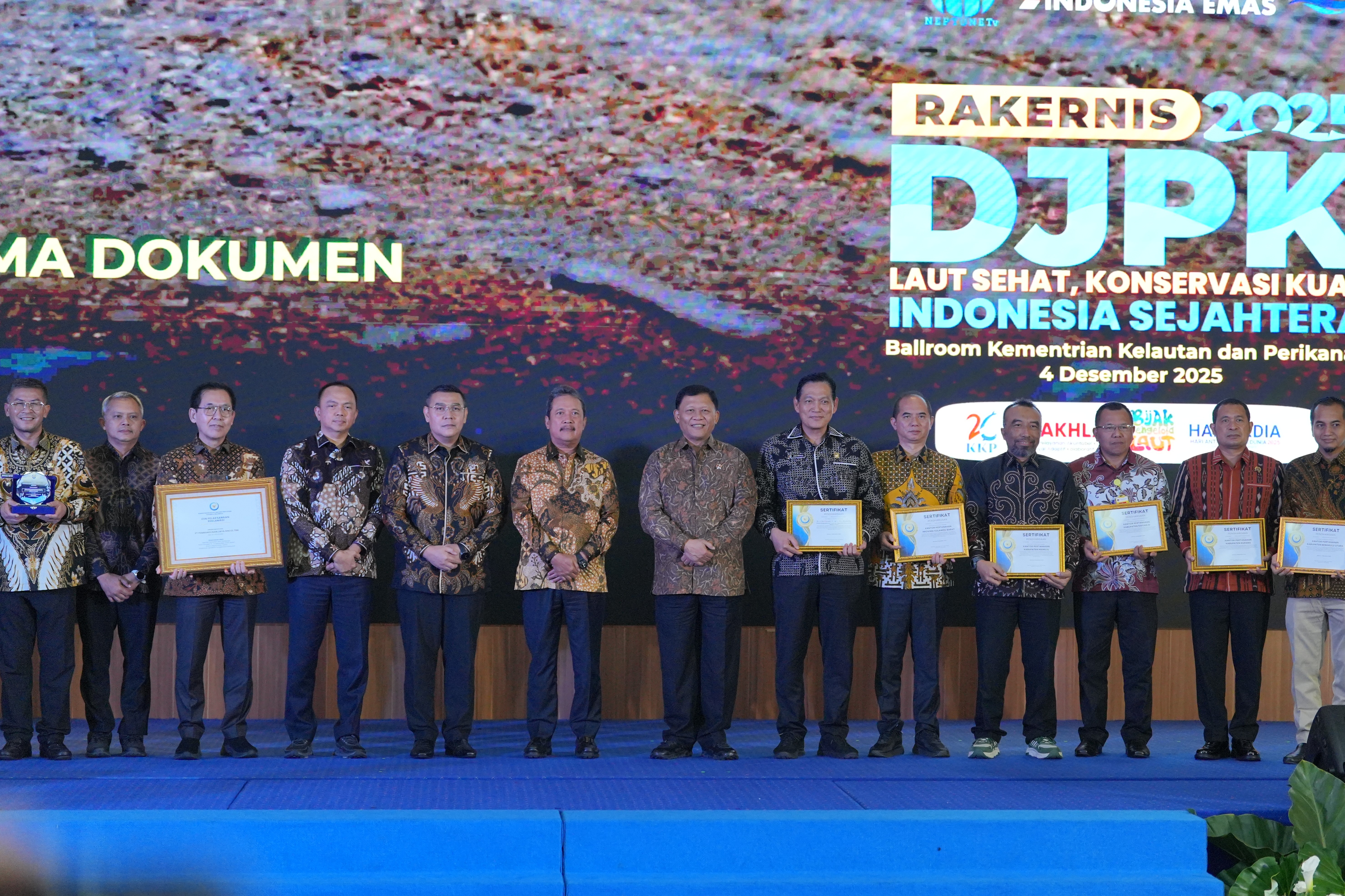 Rapat Kerja Teknis (RAKERNIS) Direktorat Jenderal Pengelolaan Kelautan Tahun 2025.