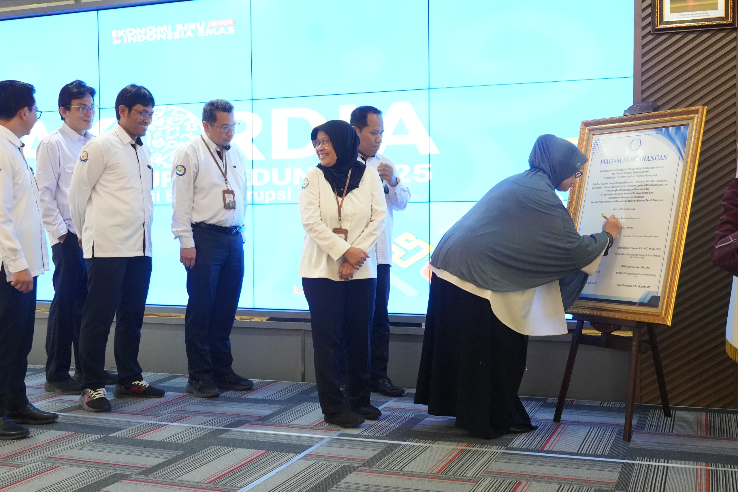 SOSIALISASI ANTI KORUPSI LINGKUP DIREKTORAT JENDERAL PENATAAN RUANG LAUT TAHUN 2025