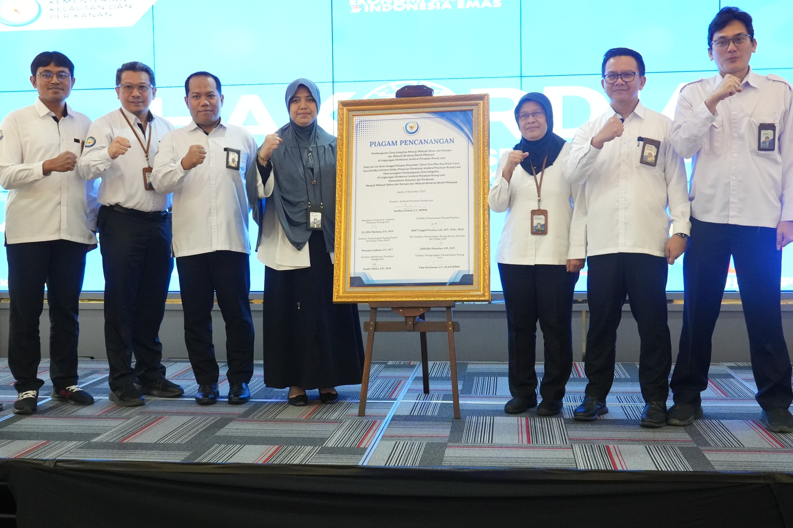 SOSIALISASI ANTI KORUPSI LINGKUP DIREKTORAT JENDERAL PENATAAN RUANG LAUT TAHUN 2025