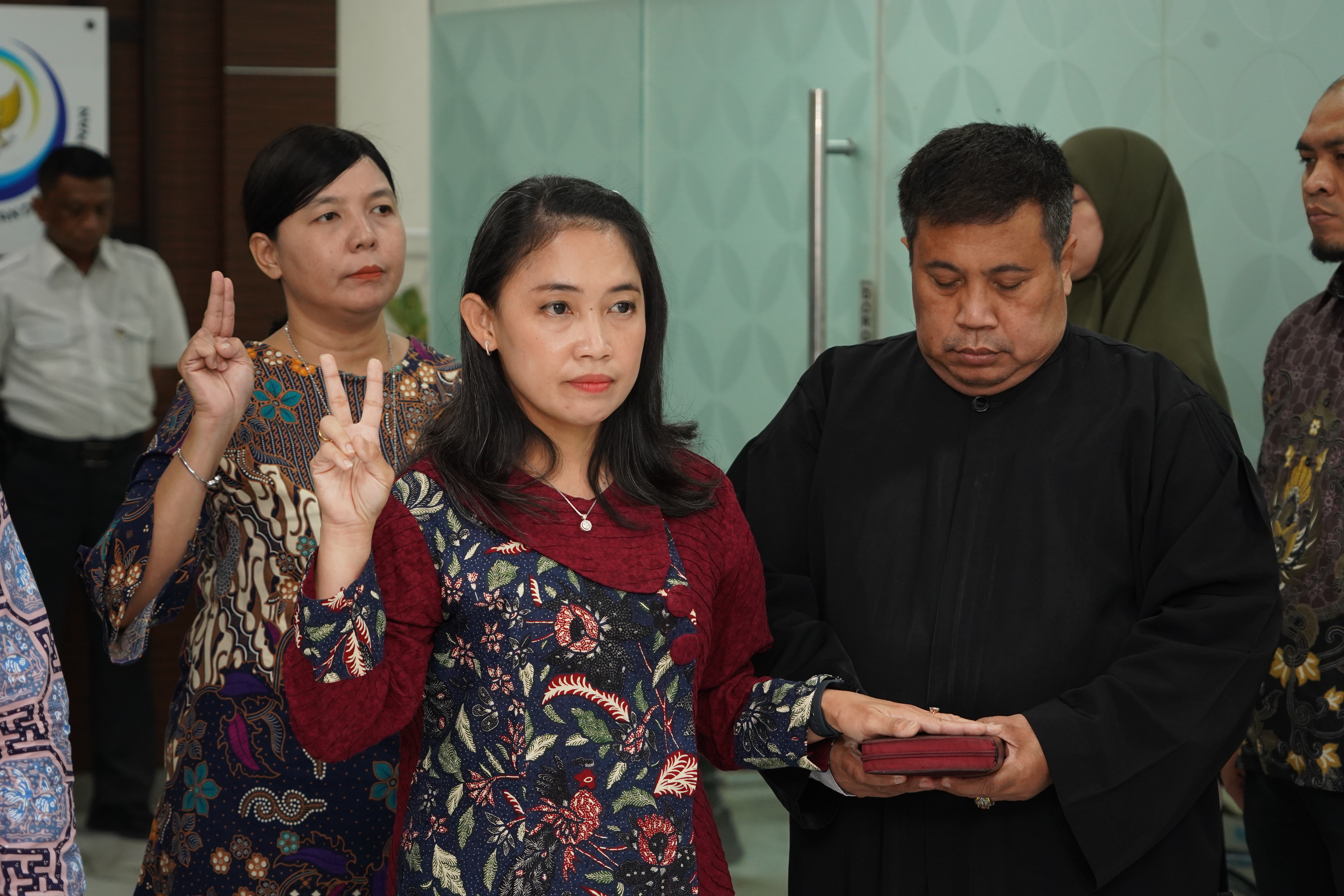 Pelantikan dan pengambilan sumpah pejabat pengawas dan pejabat fungsional di lingkungan Ditjen PDSPKP