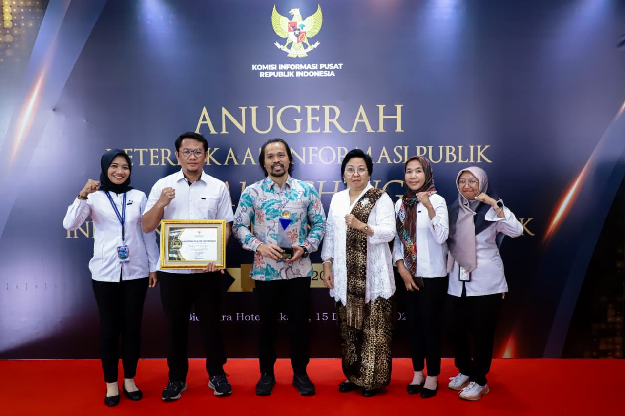 KKP Sukses Pertahankan Prestasi Informatif Ke-7 Kalinya pada Anugerah KIP 2025