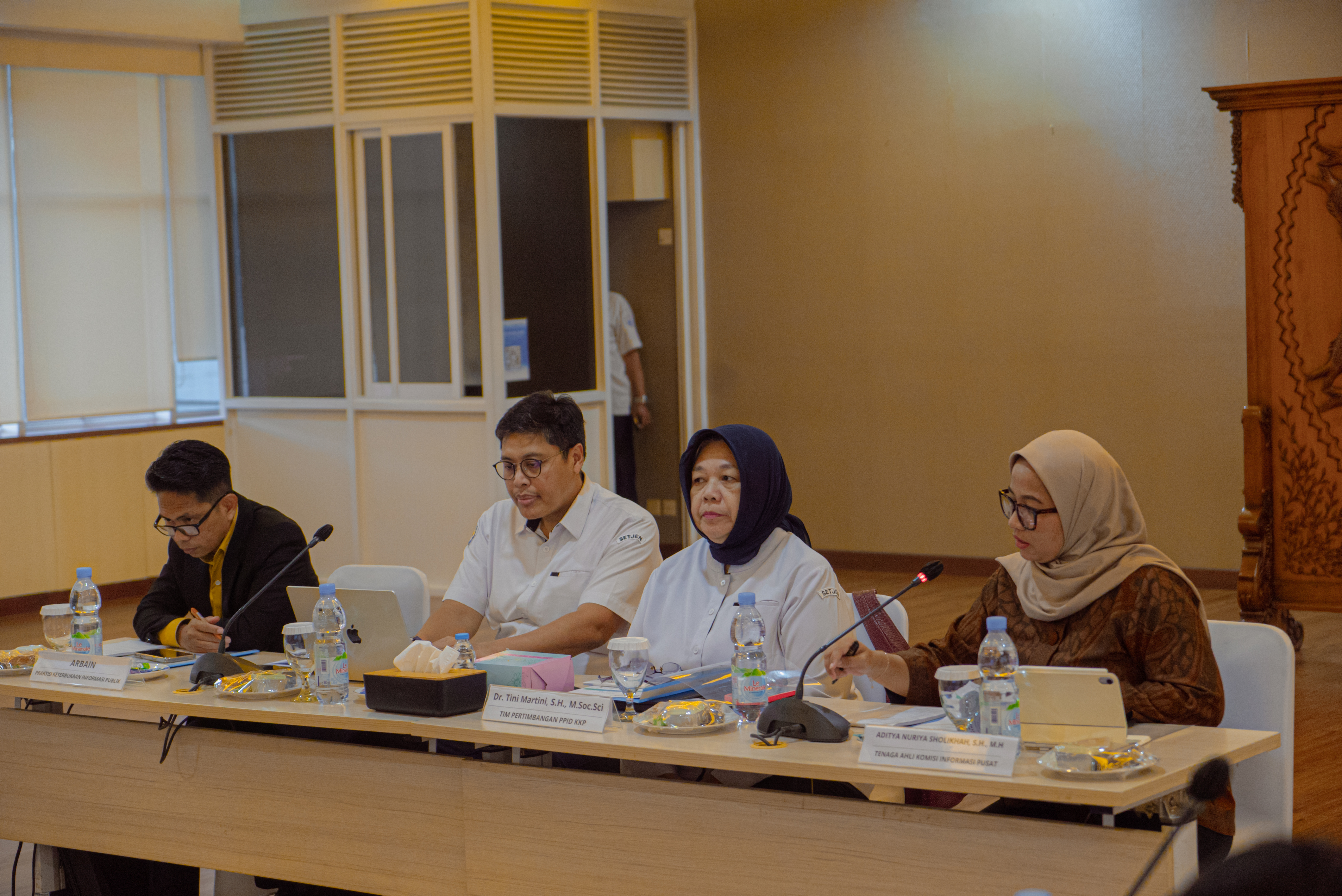 17 PPID Pelaksana Ikuti Hari Pertama Uji Publik Keterbukaan Informasi KKP