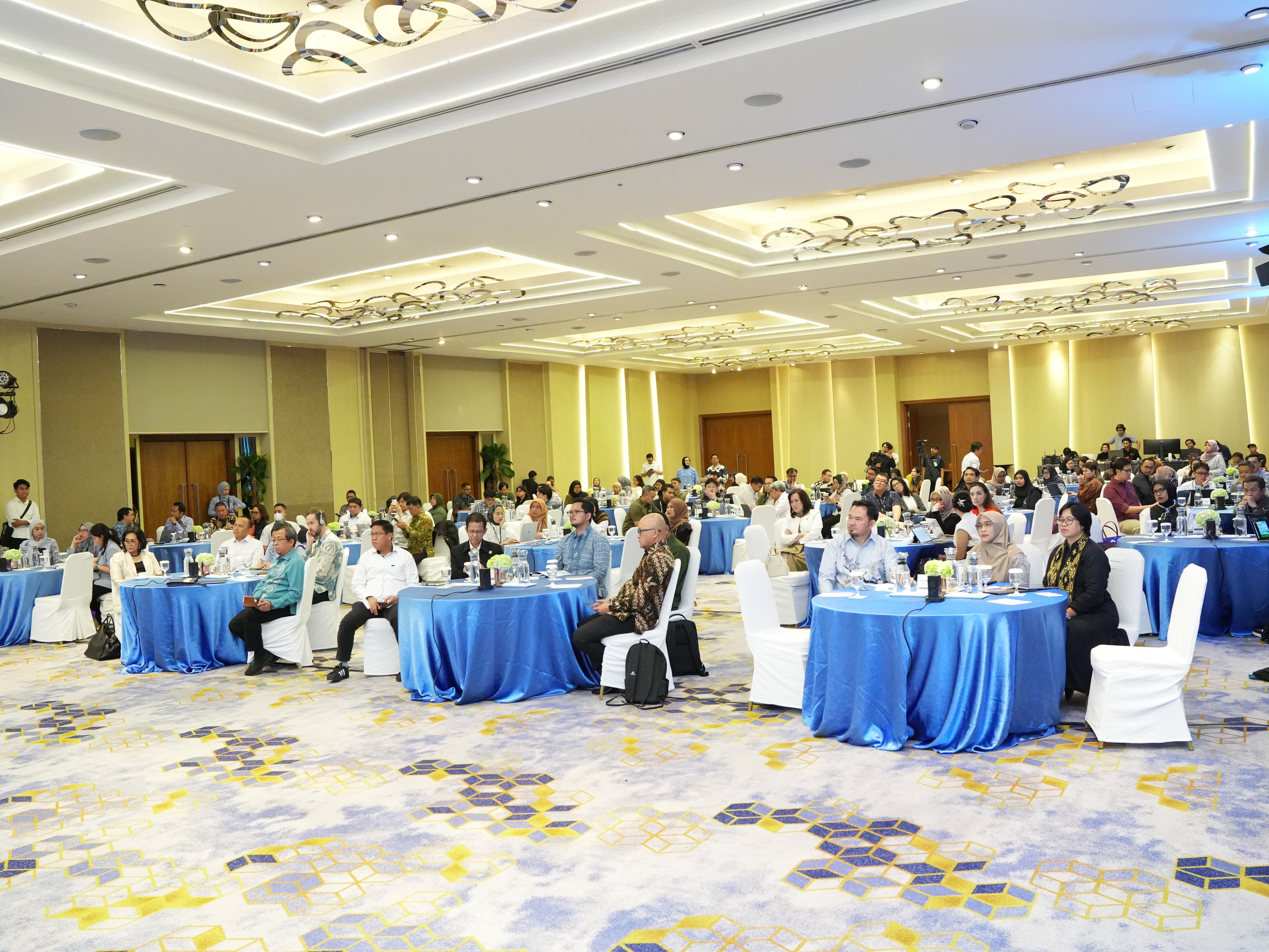 Peluncuran Dokumen Rencana Aksi Nasional Perlindungan dan Pengelolaan Ekosistem Karbon Biru (Ekosistem Mangrove dan Padang Lamun) 2025-2030, Jakarta (18/2).