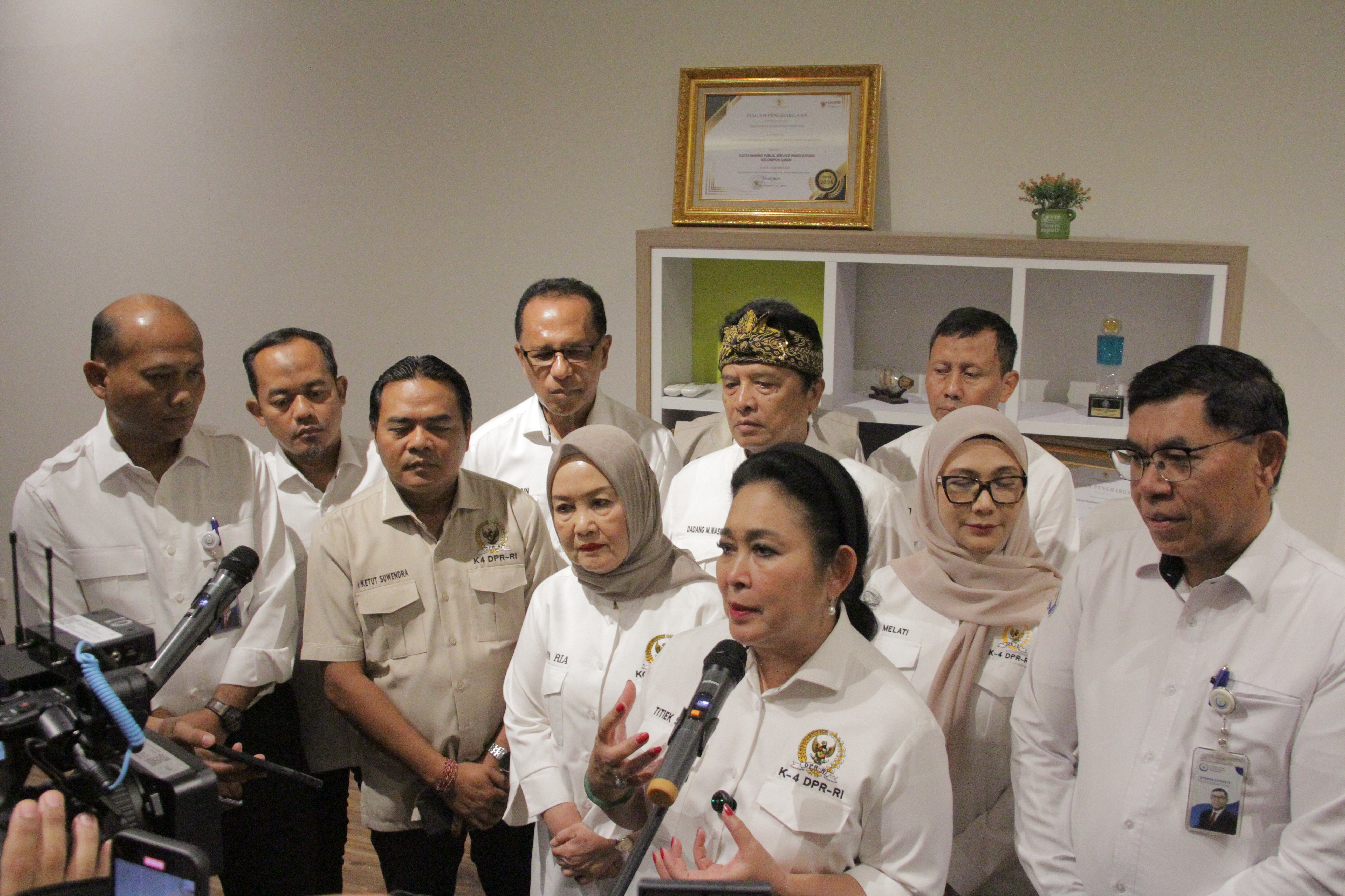 Kunjungan Kerja Spesifik Komisi IV DPR di Kabupaten Bogor, Jawa Barat