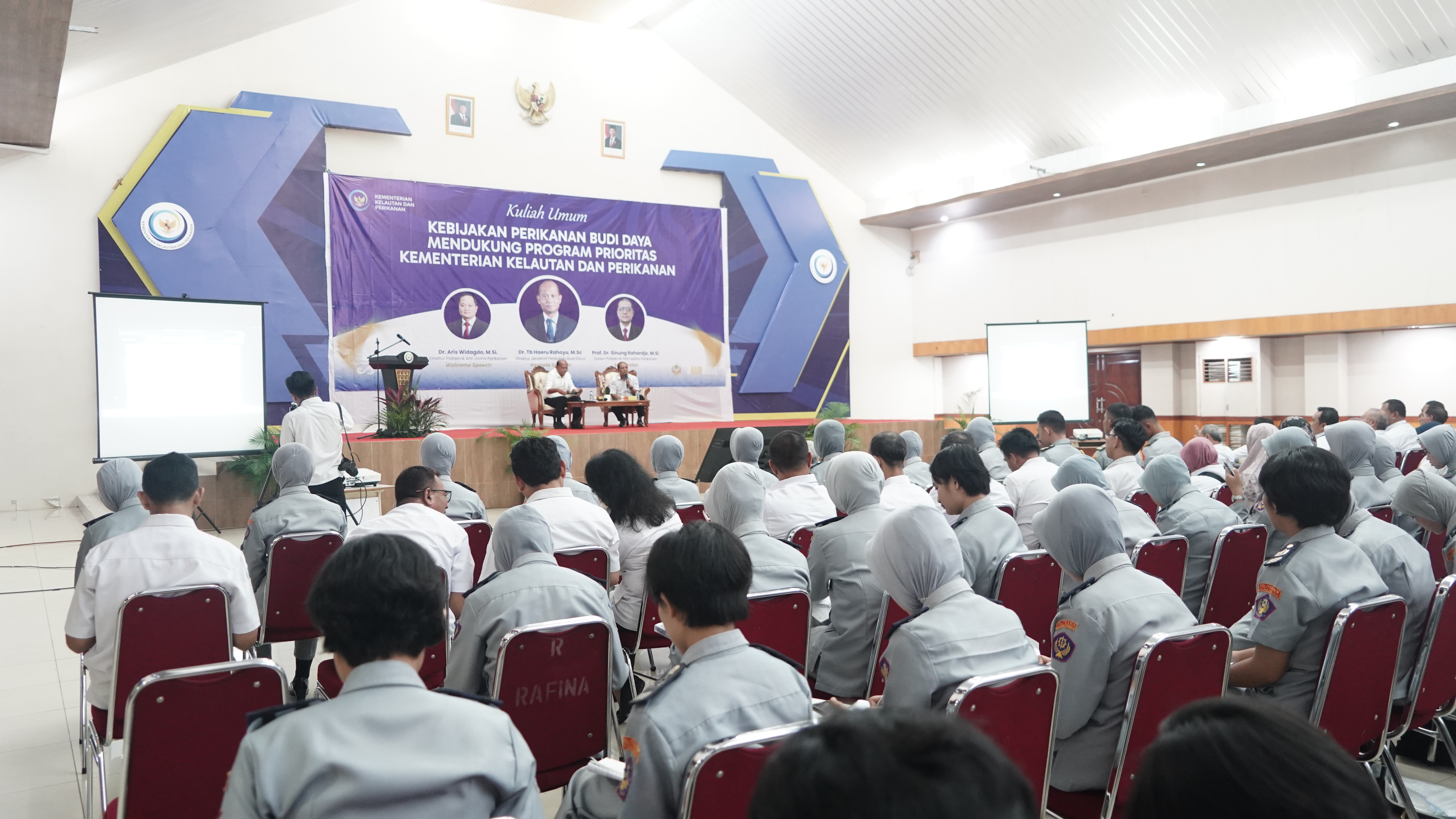 Kuliah Umum Kebijakan Perikanan Budi Daya Dukung Program Prioritas Kementerian Kelautan dan Perikanan