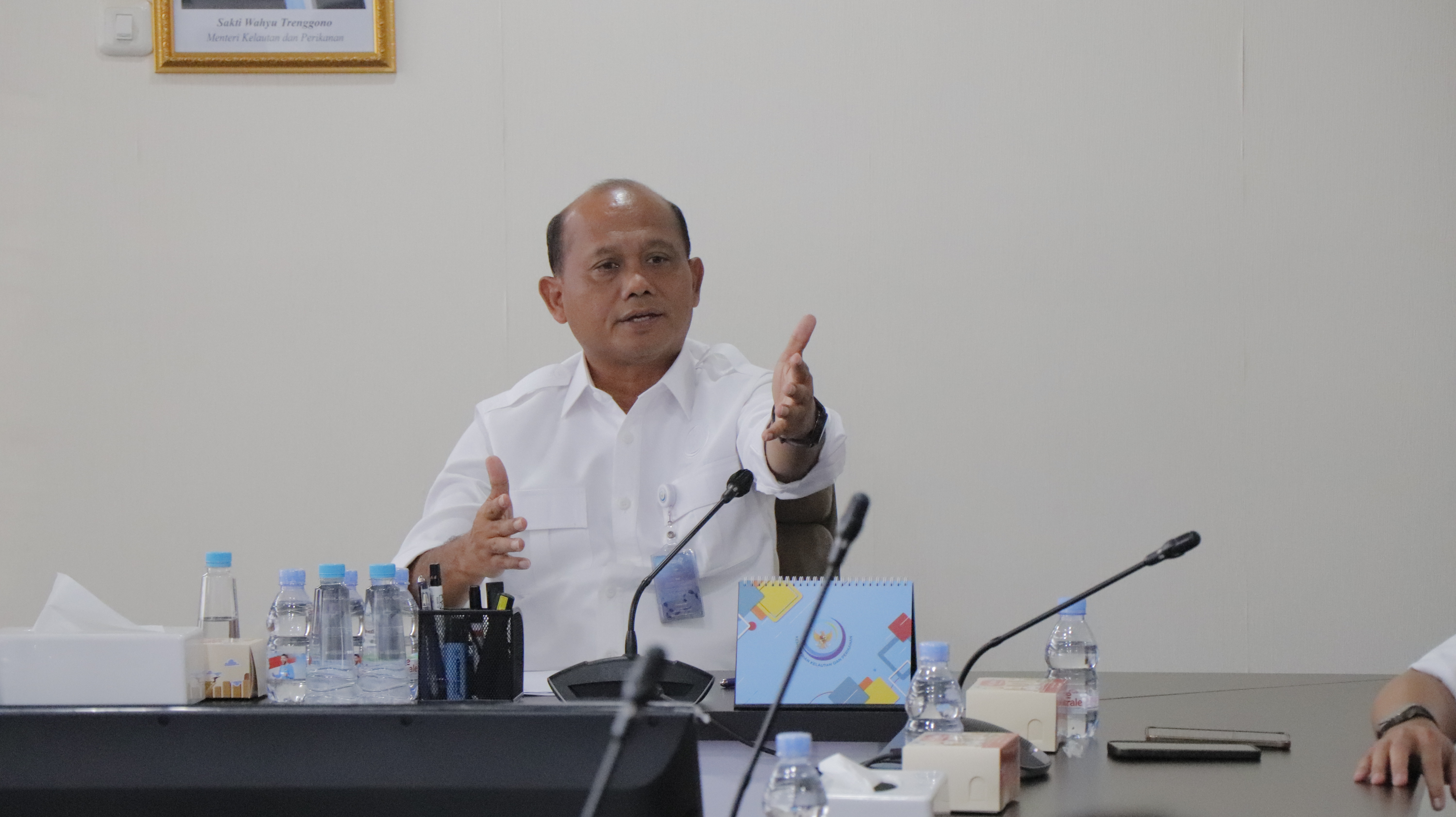 Audiensi dengan Pelaku Usaha Pakan Ikan