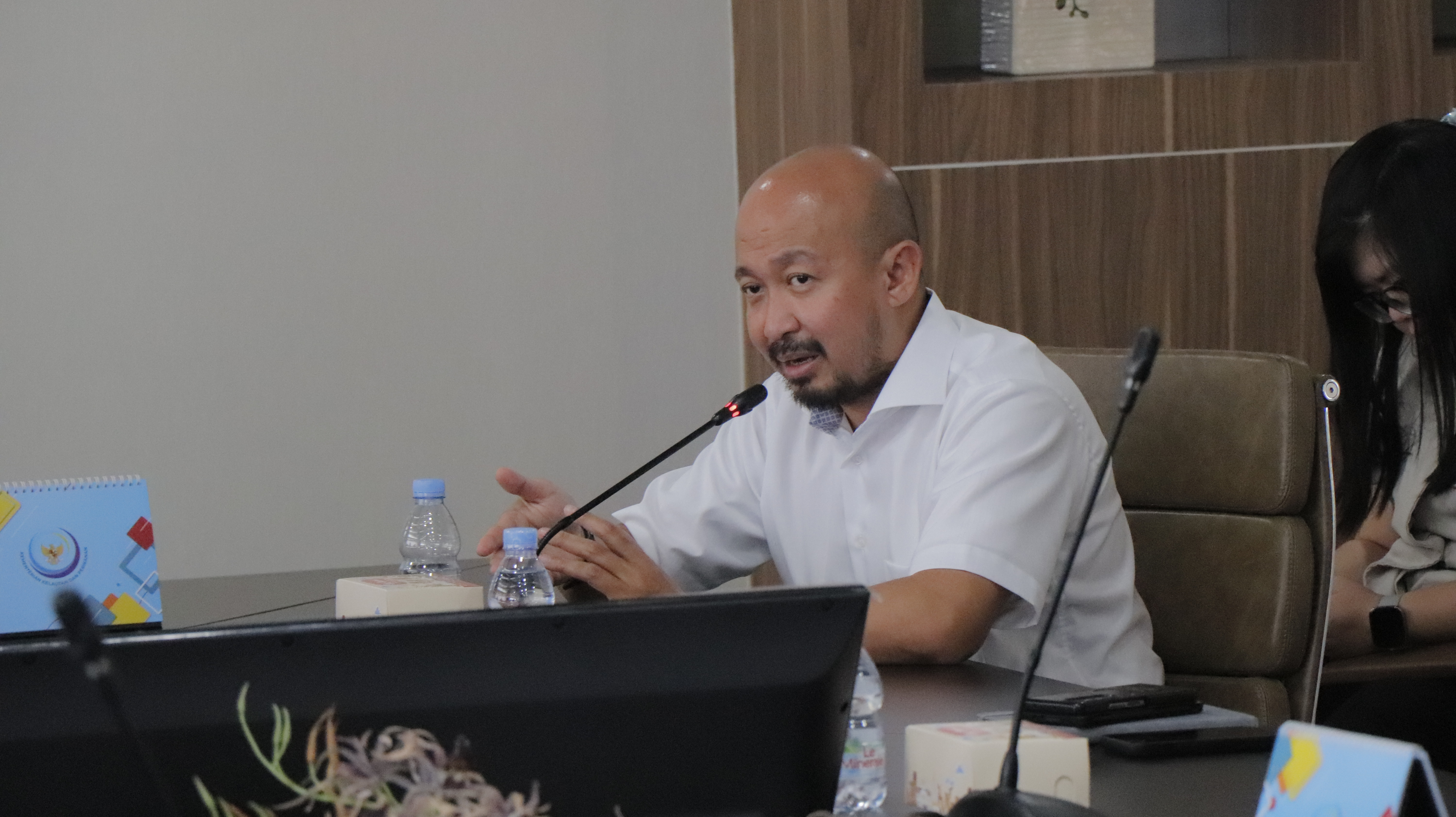 Audiensi dengan Pelaku Usaha Pakan Ikan