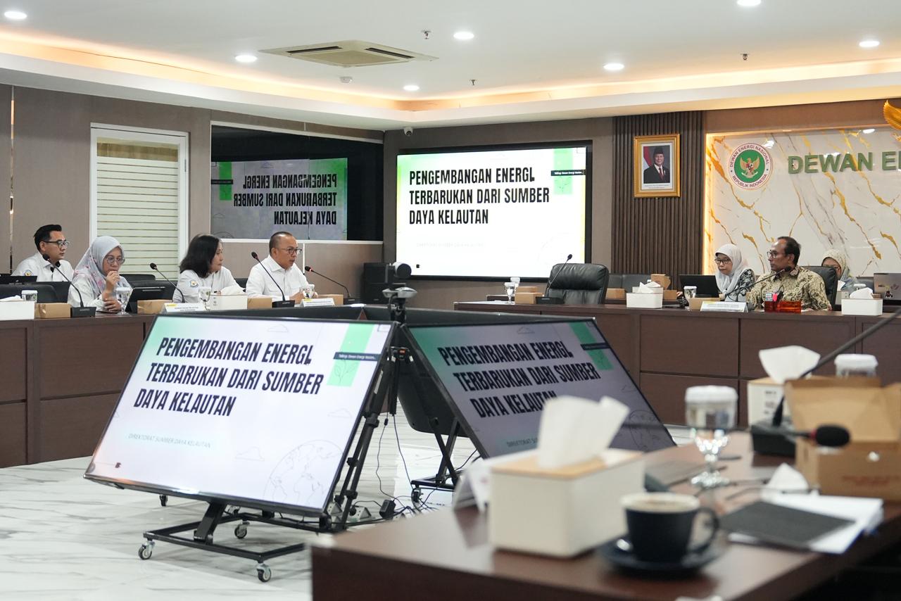 Audiensi Pengembangan Energi Baru Terbarukan dari Sumber Daya Kelautan
