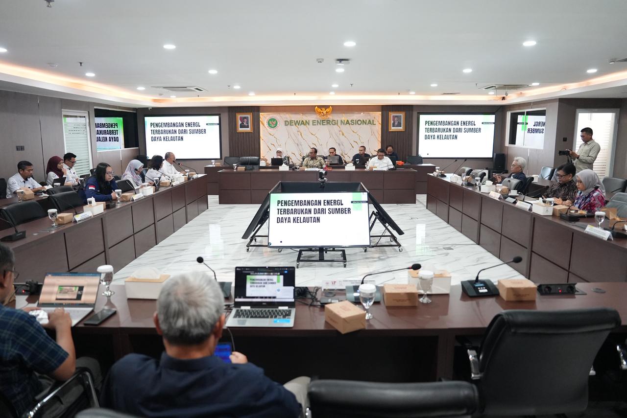 Audiensi Pengembangan Energi Baru Terbarukan dari Sumber Daya Kelautan