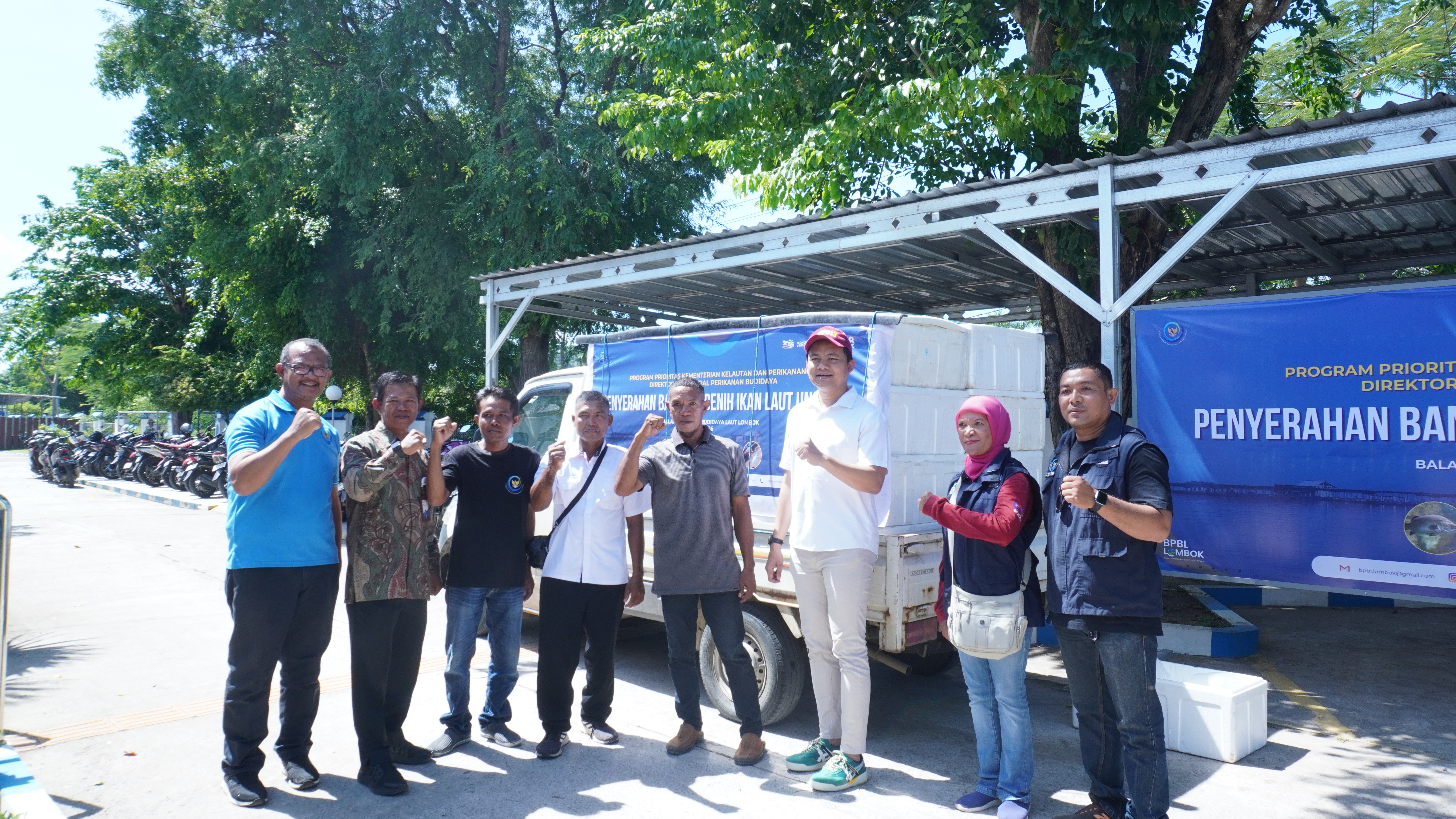 Pembinaan Kelembagaan PPID melalui Visitasi Komisioner KI Pusat dan PPID Kementerian di BPPMHKP Mataram dan BPBL Lombok