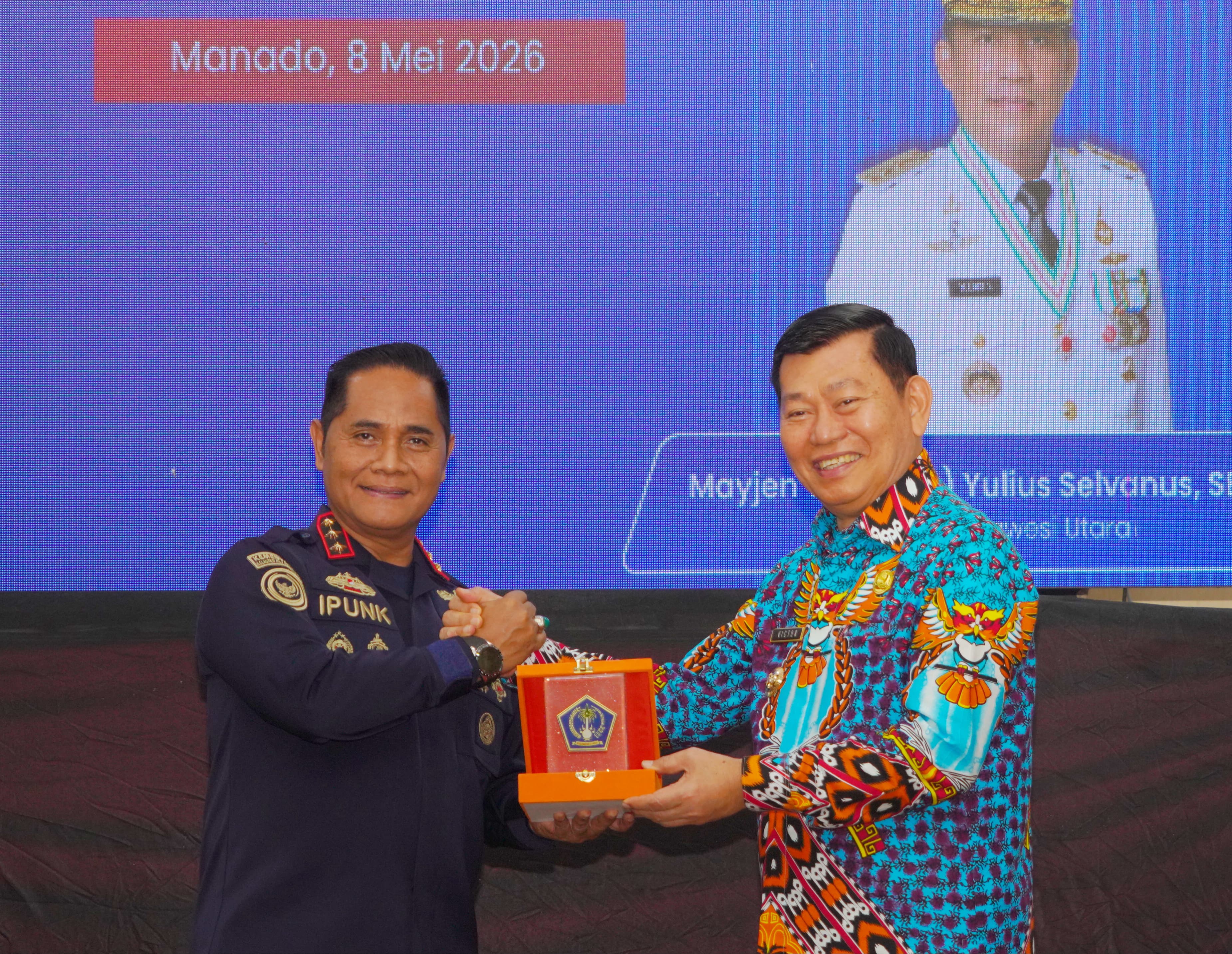 KKP Serahkan Tiga Kapal Ikan Hasil Tangkapan IUU Fishing ke Pemprov Sulut