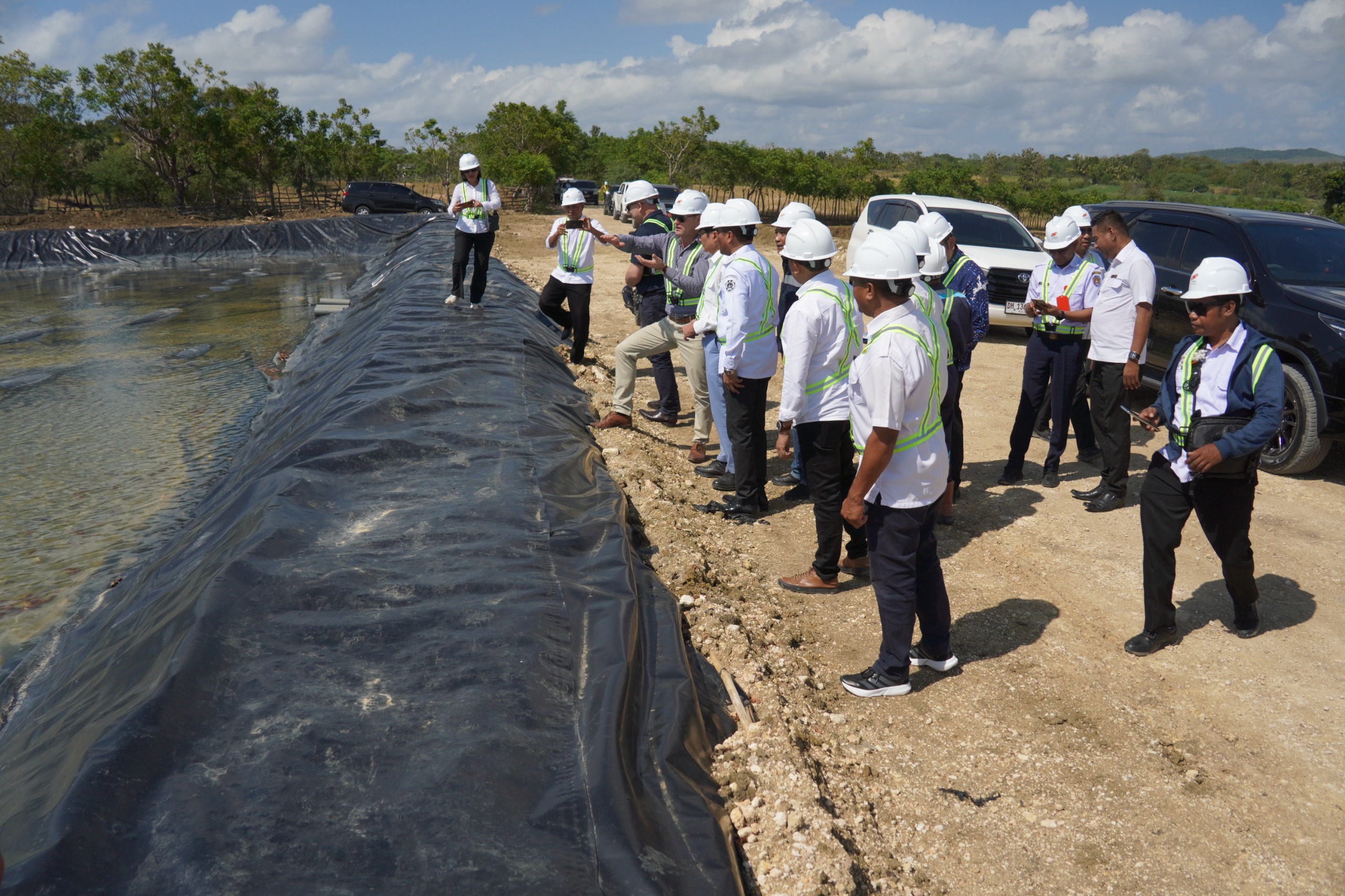 Kunjungan Duta Besar RI untuk Australia ke Kawasan Sentra Industri Garam Nasional (K-SIGN)