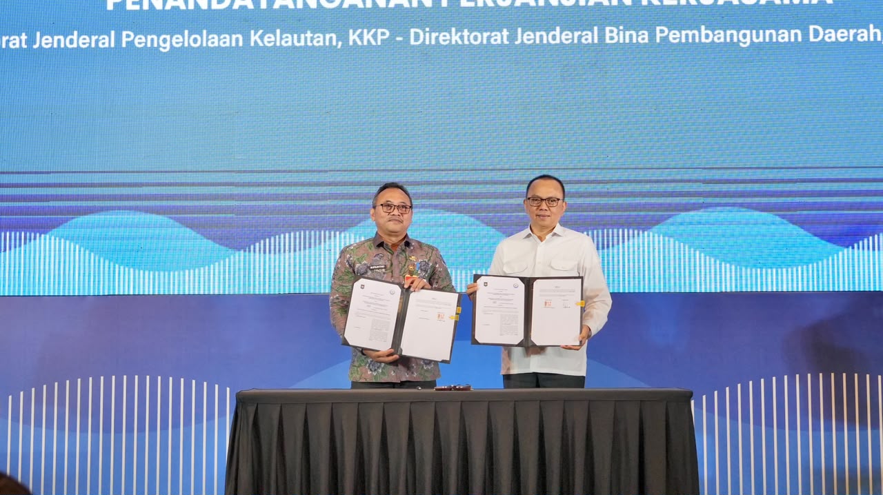 KKP Jalin Kerja Sama Perkuat Pengelolaan Laut untuk Dukung Ekonomi Biru
