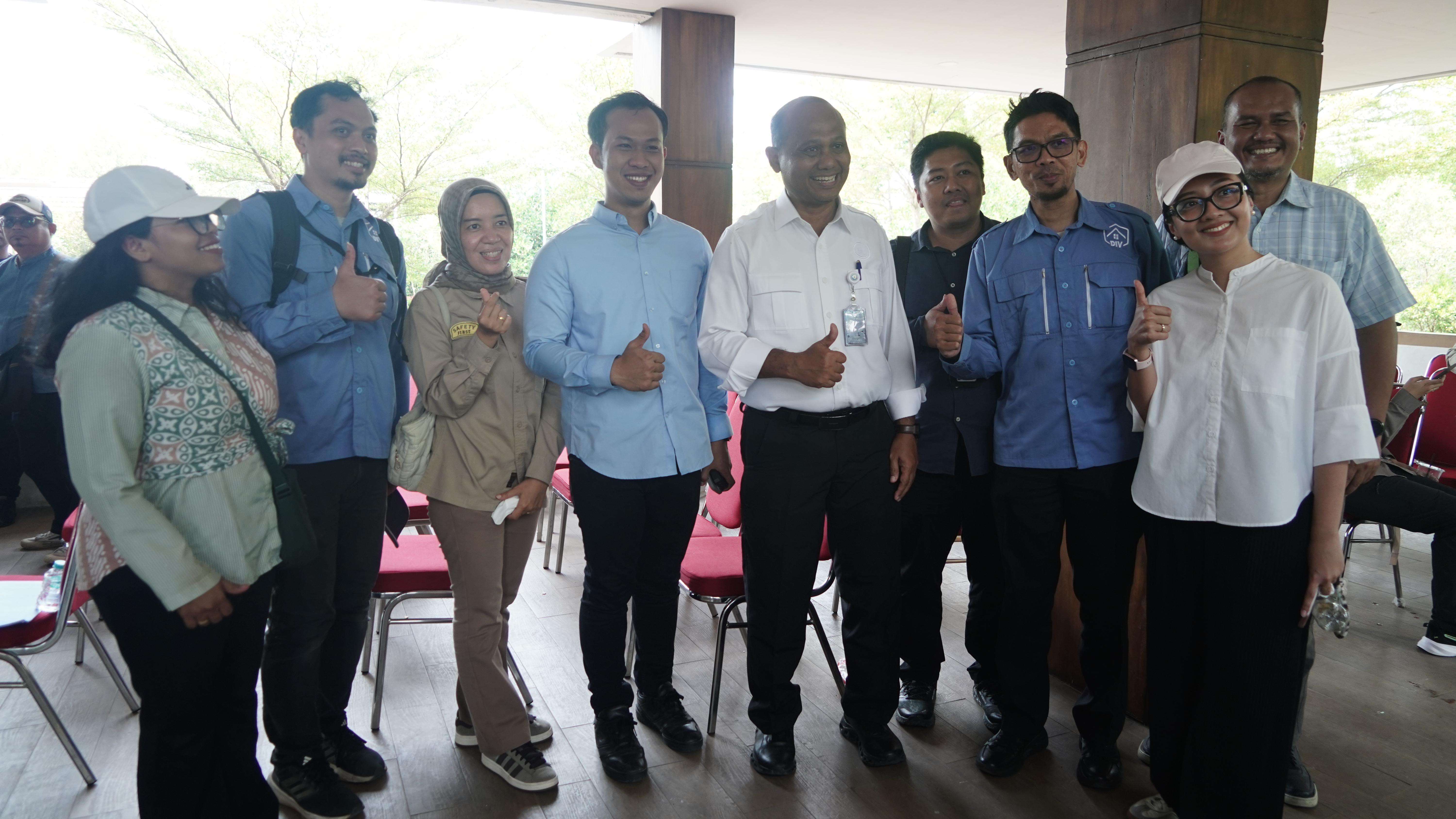 Kunjungan kerja Menteri Koordinator Bidang Infrastruktur dan Pembangunan Kewilayahan bersama Wakil Menteri Kelautan dan Perikanan