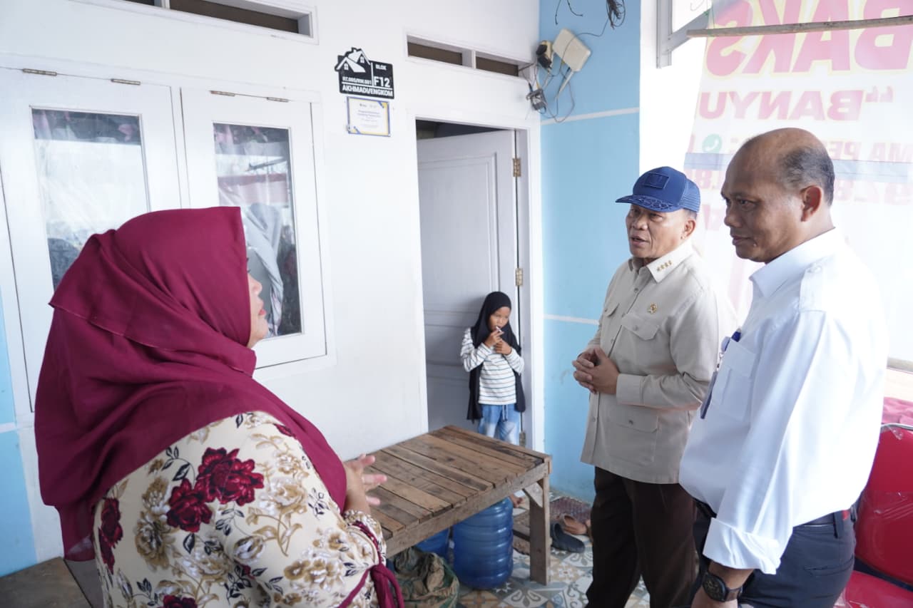 Kunjungan kerja Menteri Koordinator Bidang Infrastruktur dan Pembangunan Kewilayahan bersama Wakil Menteri Kelautan dan Perikanan