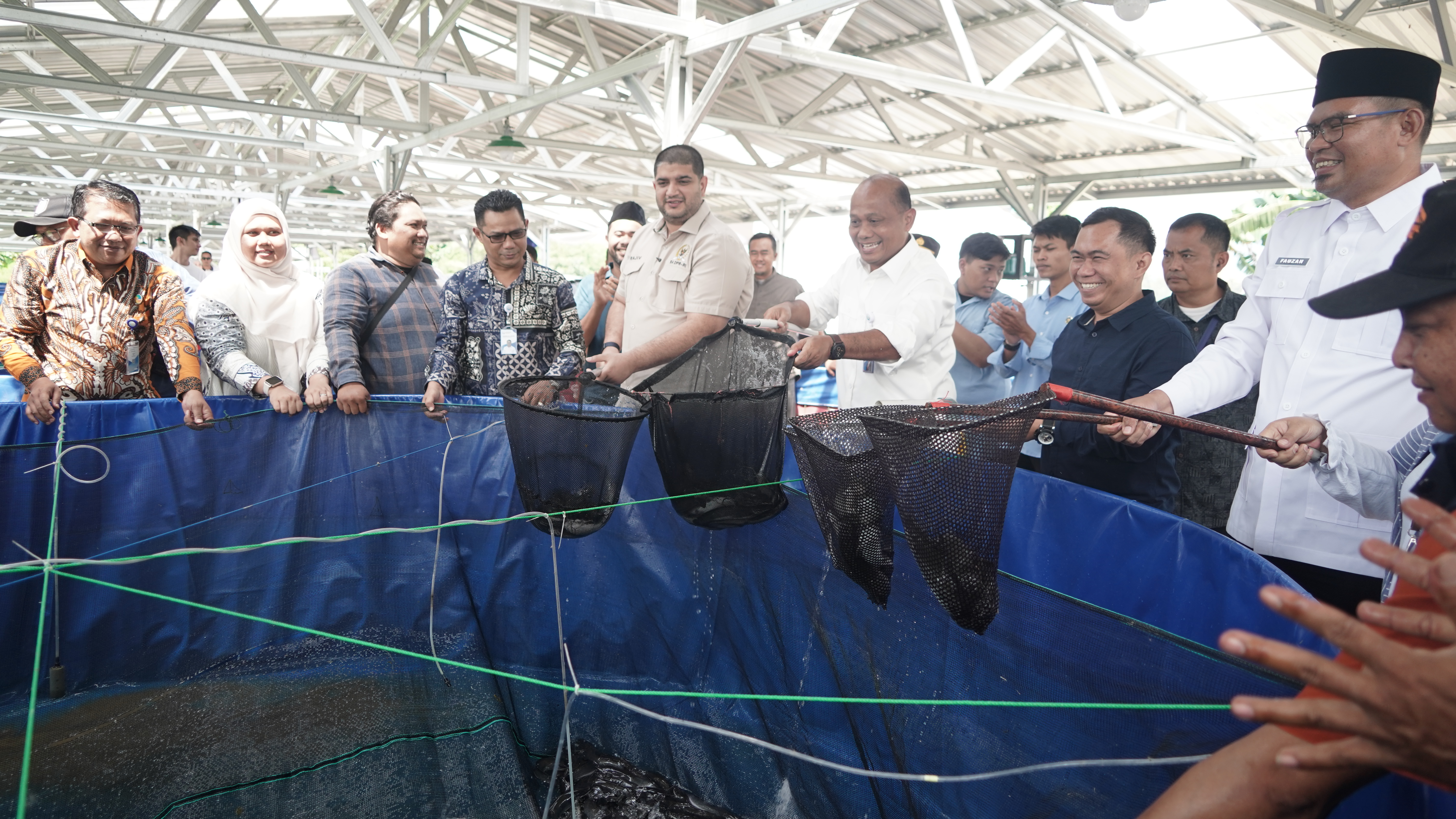 Panen Budidaya Ikan Tematik di Kabupaten Bandung Barat