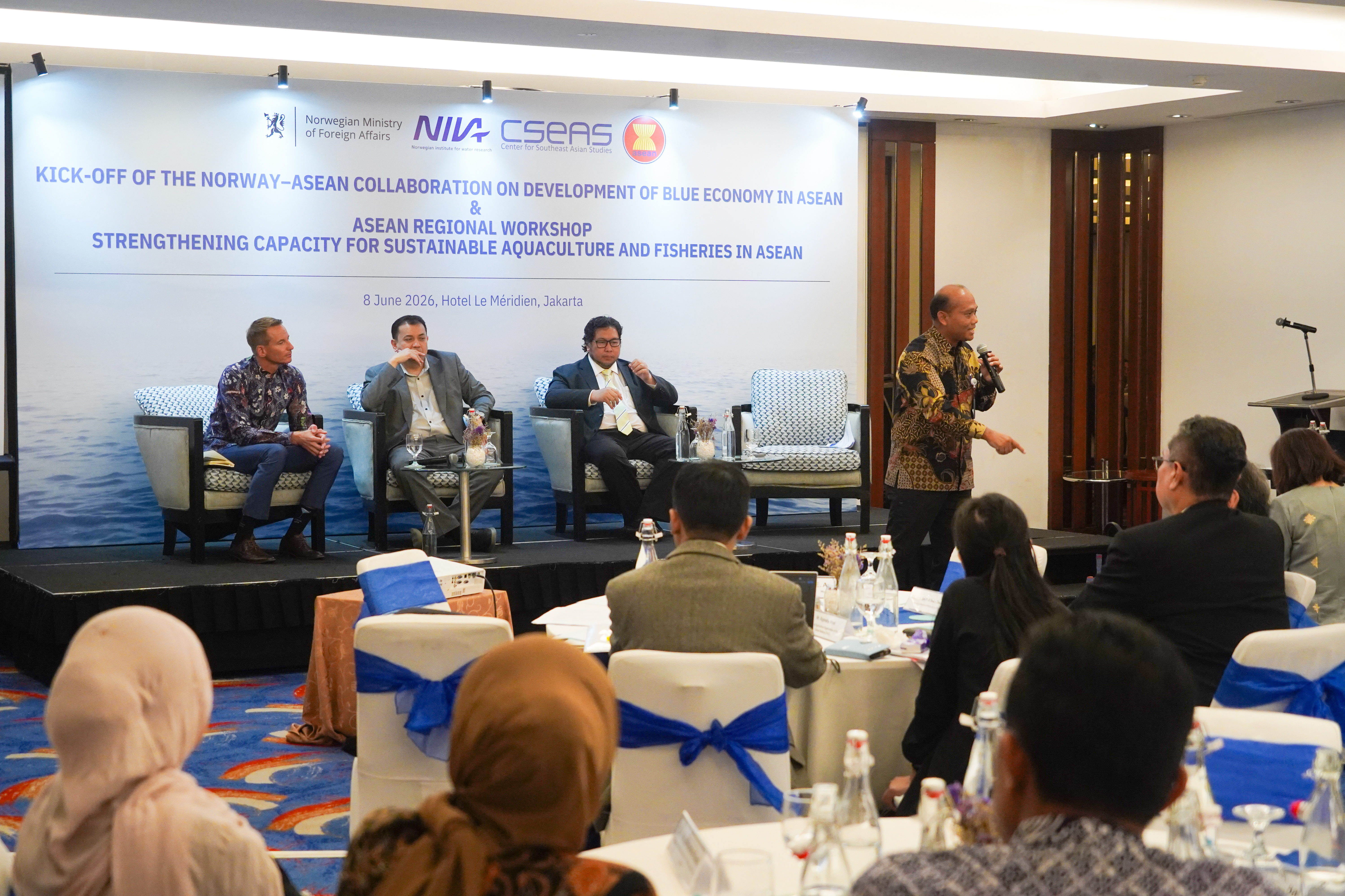 Dirjen PB sebagai Narasumber dalam Kickoff the Norway - ASEAN Collaboration in Development of Blue Economy in ASEAN