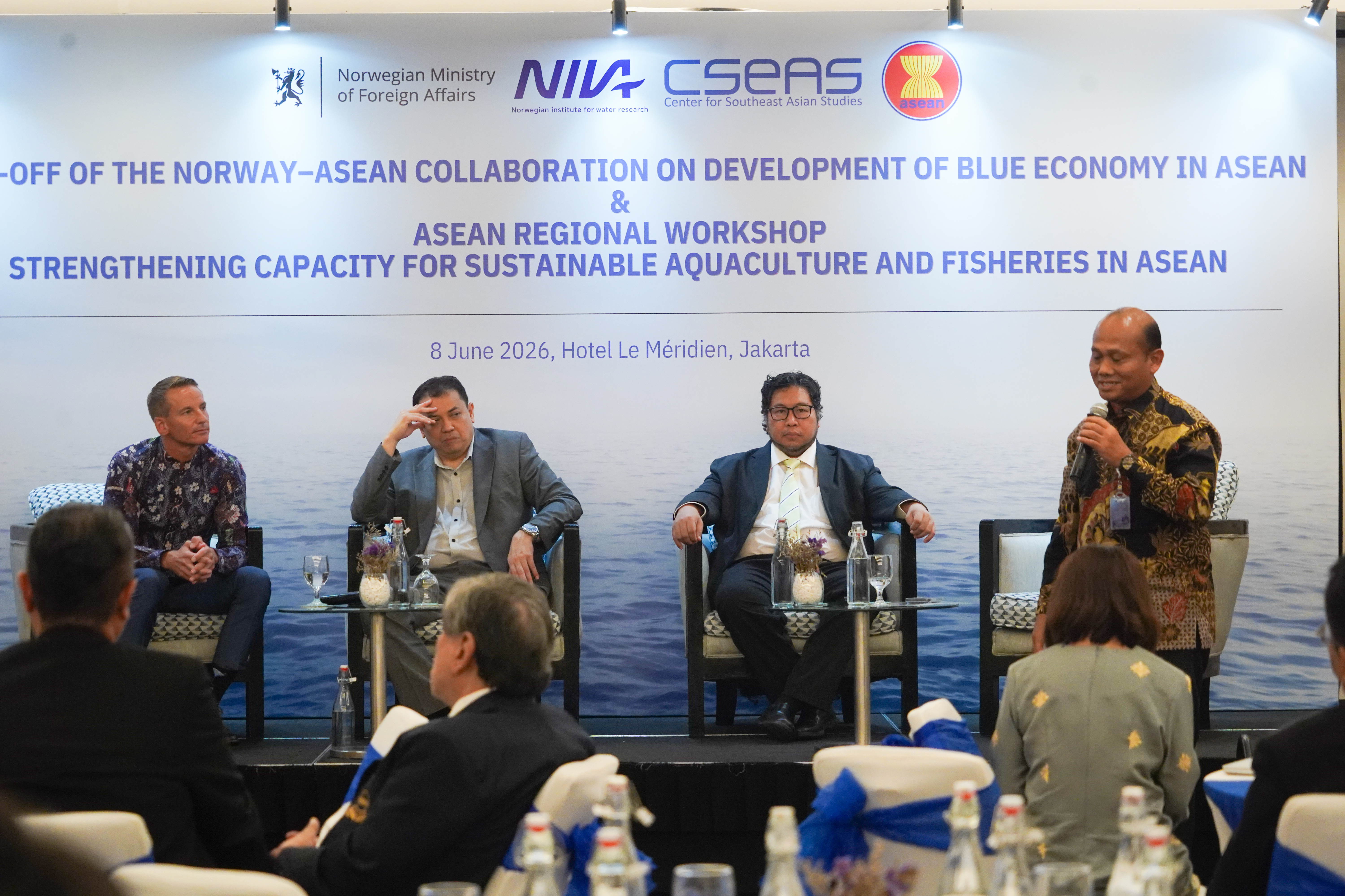 Dirjen PB sebagai Narasumber dalam Kickoff the Norway - ASEAN Collaboration in Development of Blue Economy in ASEAN
