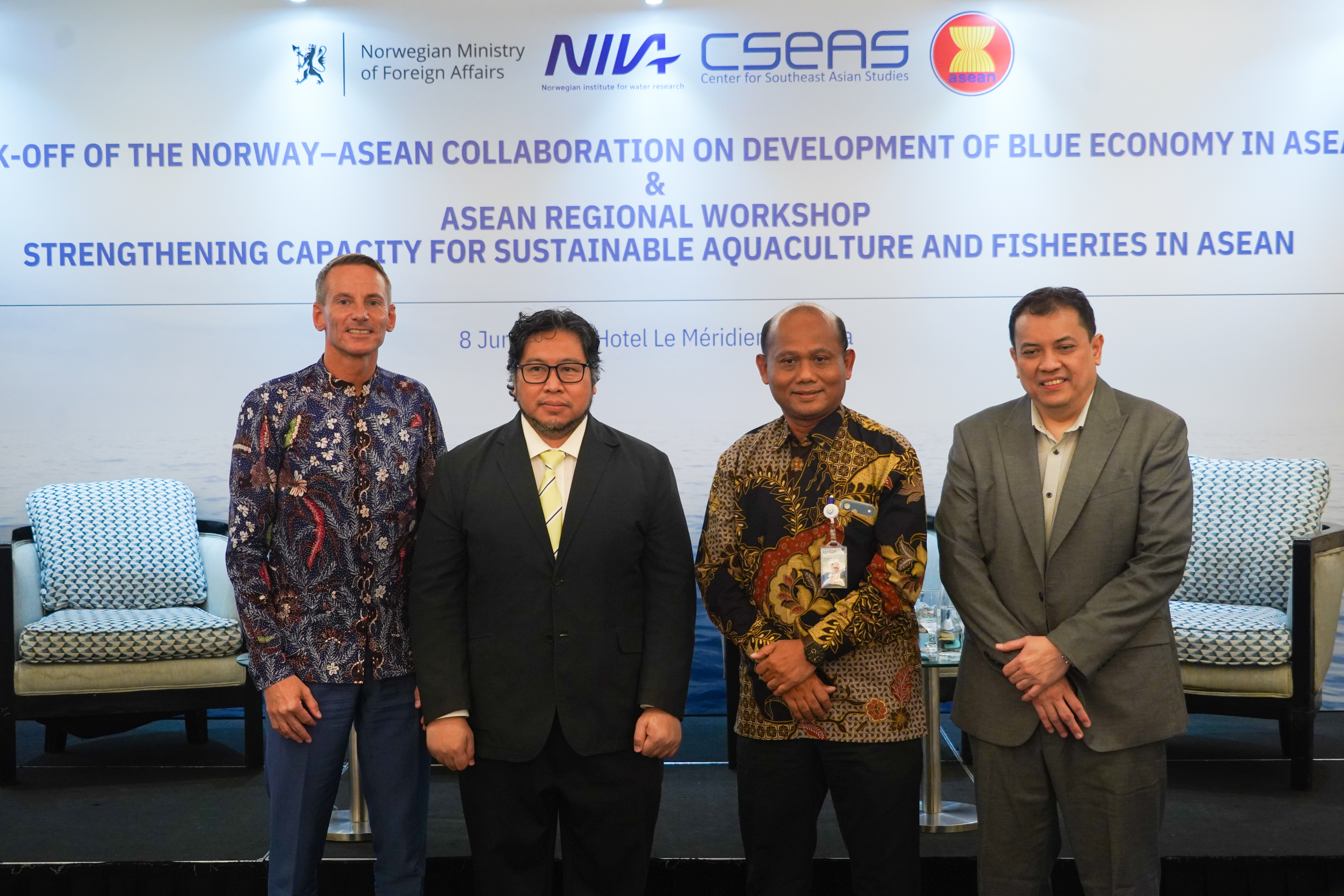 Dirjen PB sebagai Narasumber dalam Kickoff the Norway - ASEAN Collaboration in Development of Blue Economy in ASEAN
