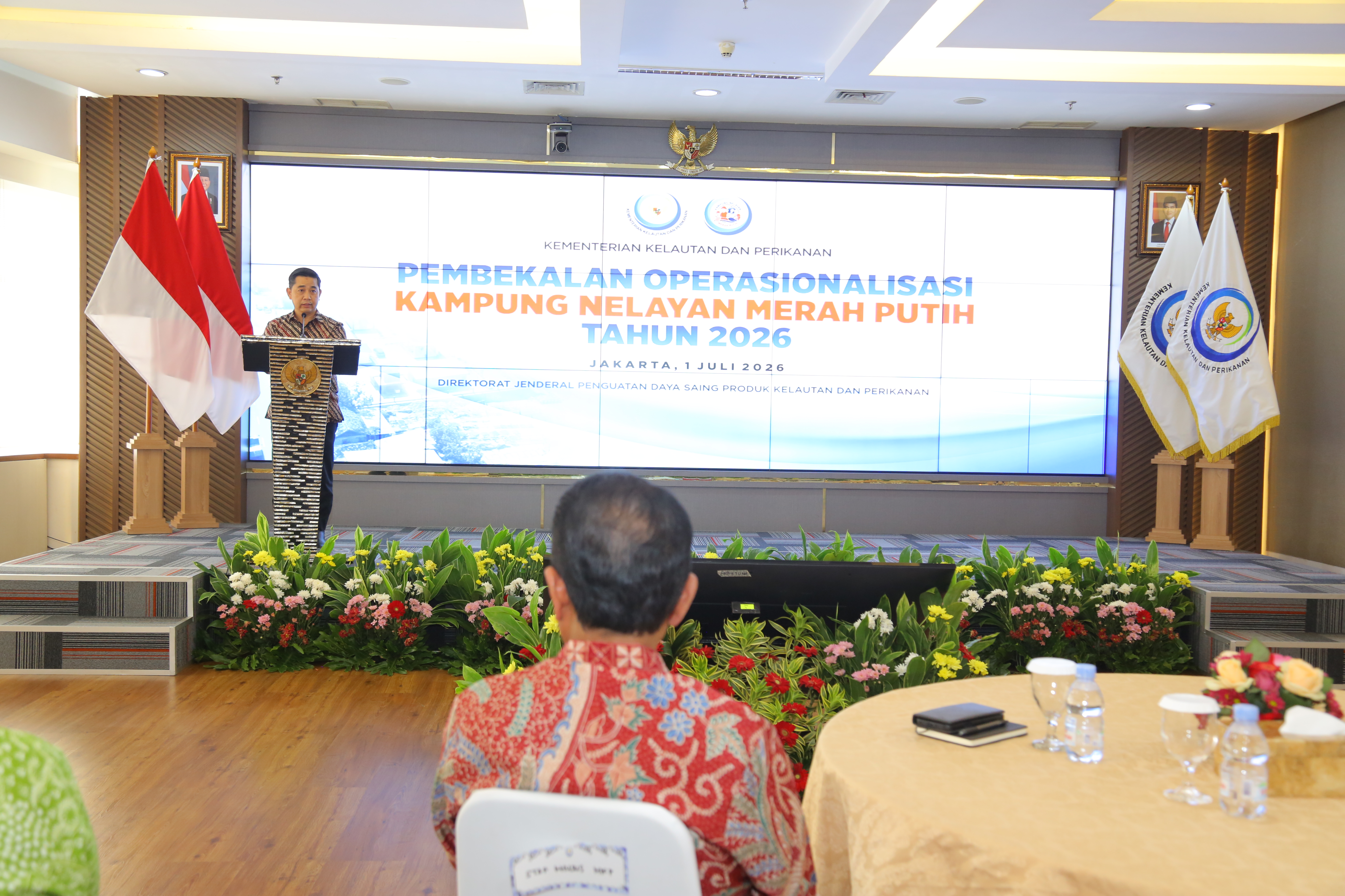 Pembekalan Operasionalisasi Kampung Nelayan Merah Putih Tahun (KNMP) Tahun 2026