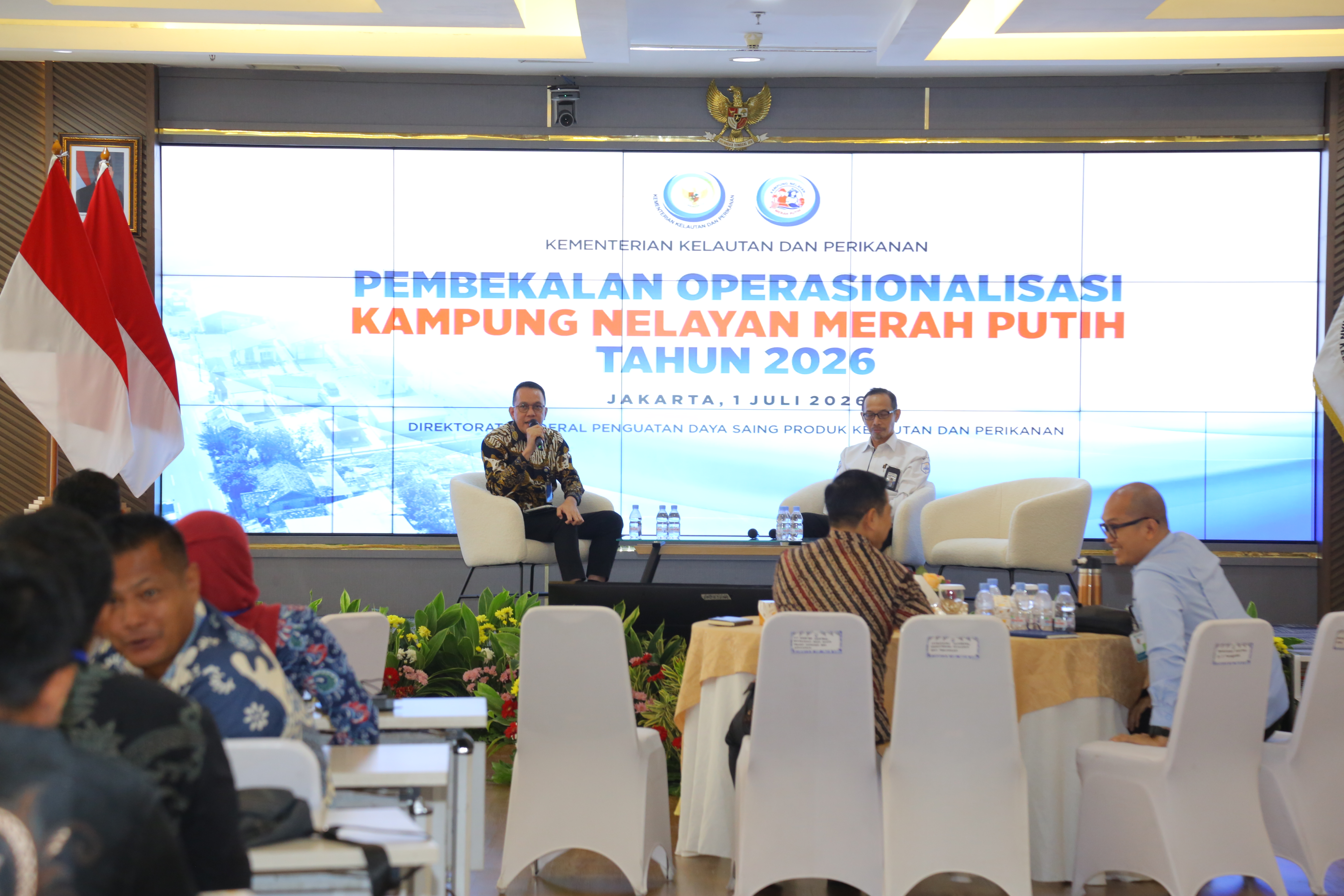 Pembekalan Operasionalisasi Kampung Nelayan Merah Putih Tahun (KNMP) Tahun 2026