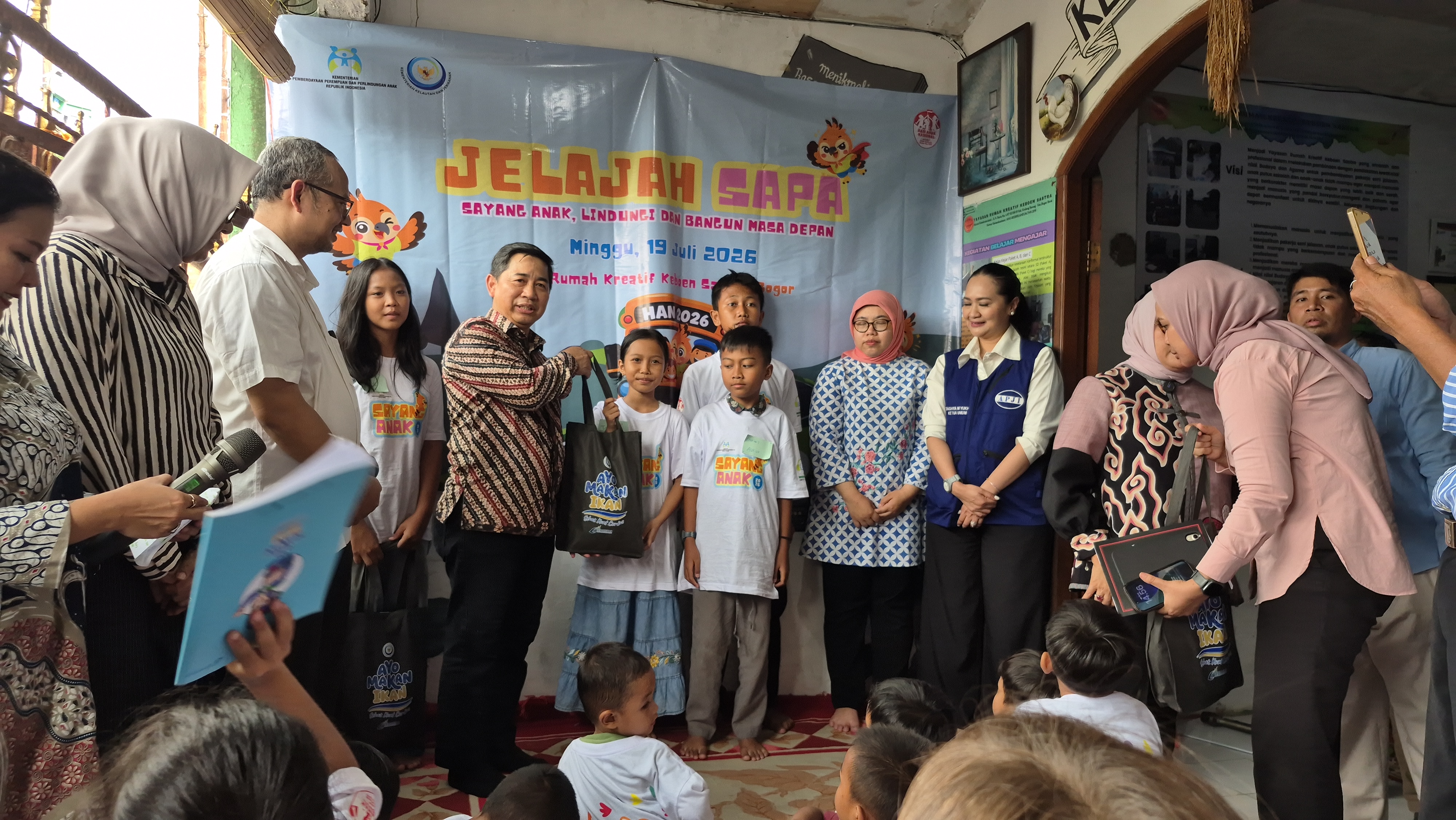 Jelajah SAPA  bersama Kementerian Pemberdayaan Perempuan dan Perlindungan Anak (KemenPPPA)
