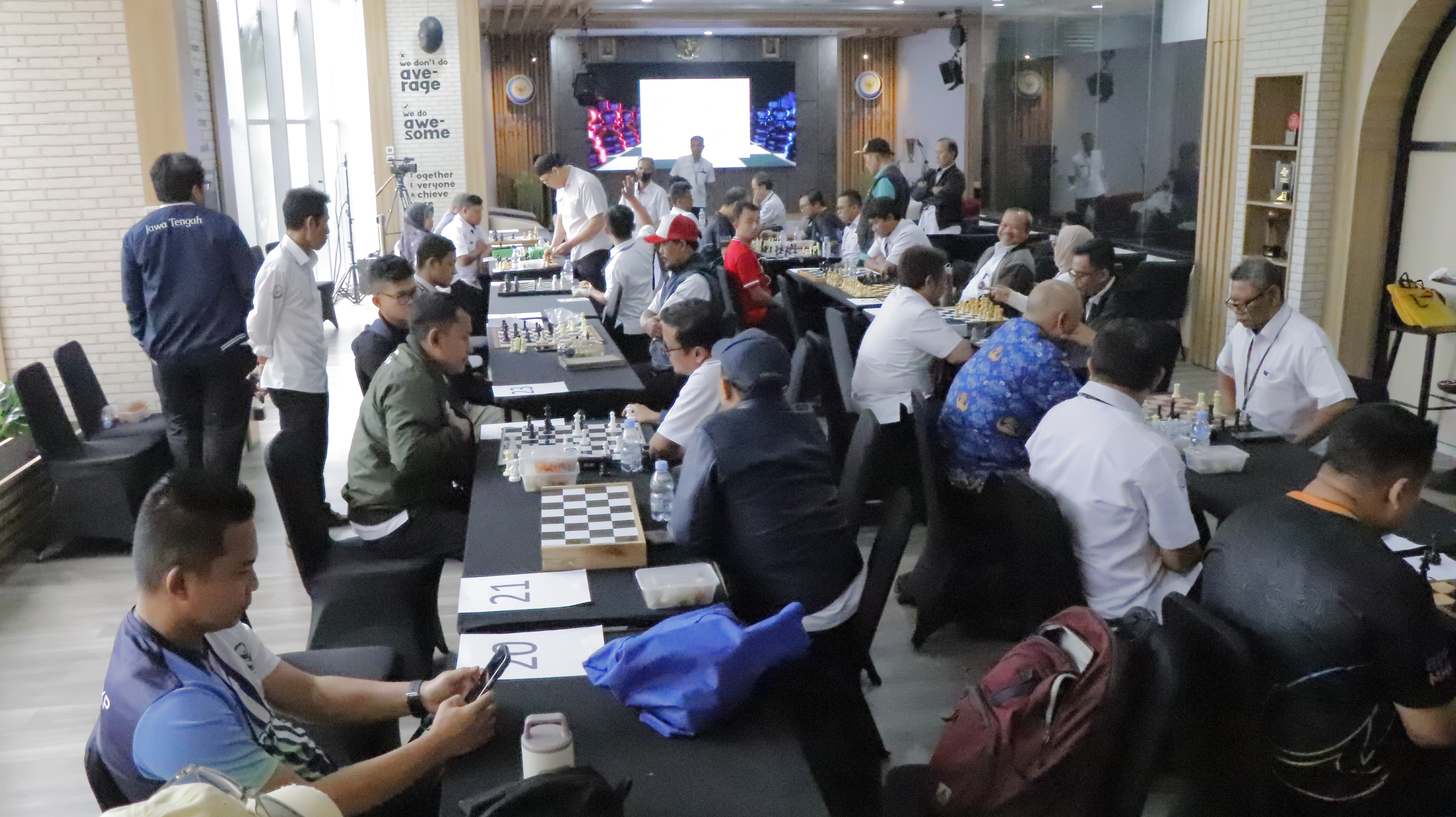 Lomba Catur dalam rangka Peringatan HUT ke-81 Republik Indonesia