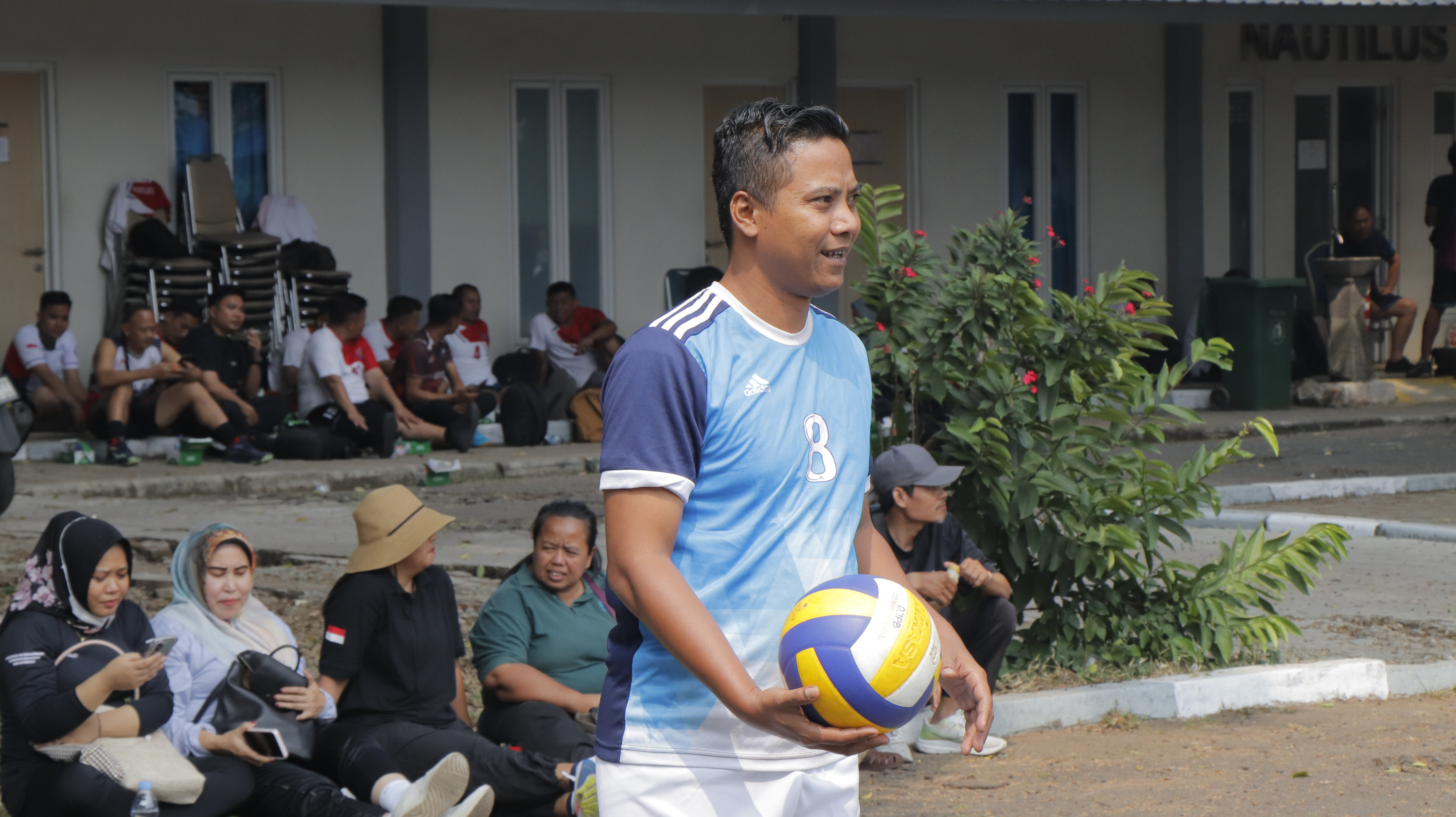 Lomba Bola Voli dalam rangka Peringatan HUT ke-81 Republik Indonesia