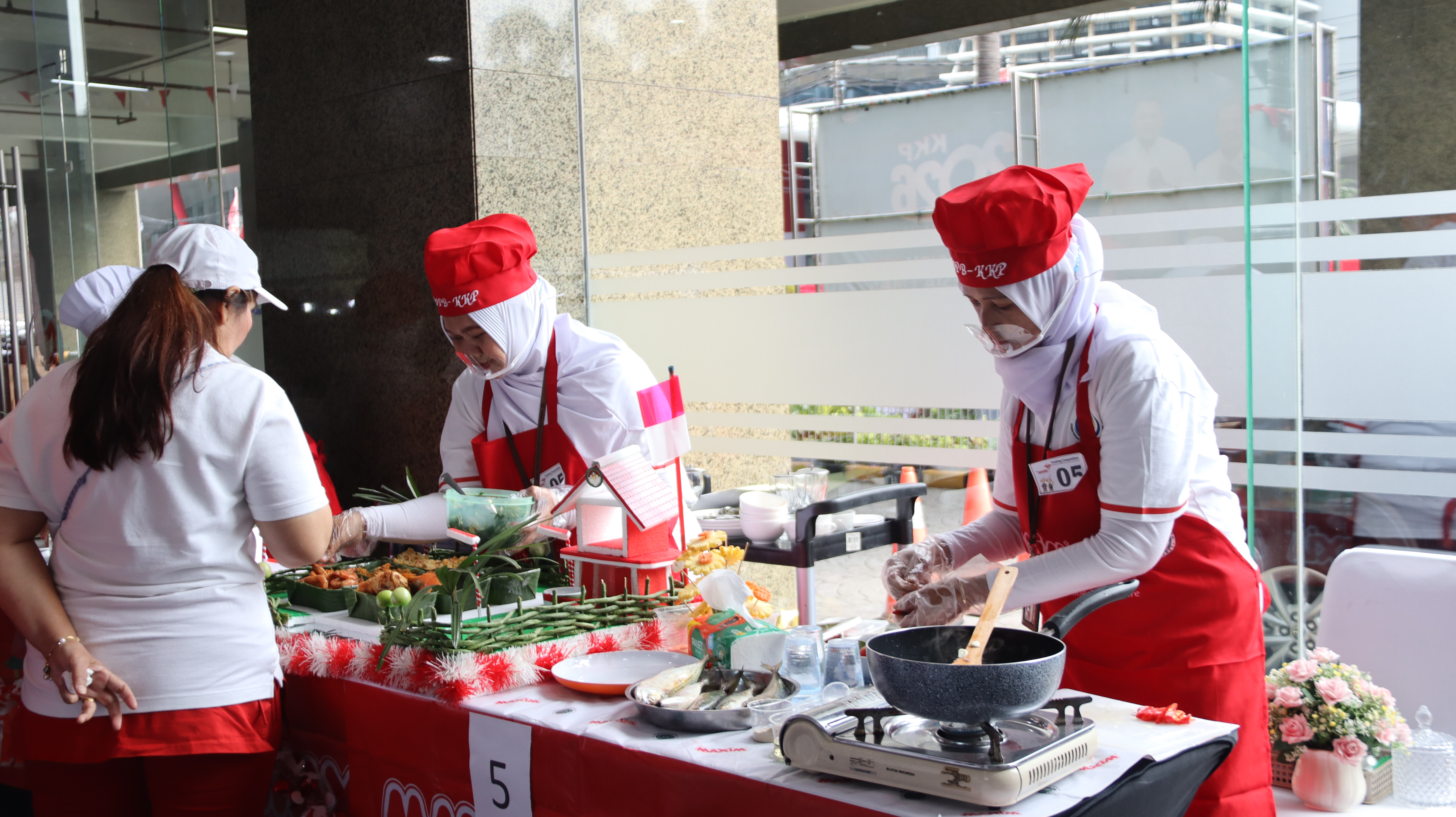 Lomba Memasak dalam rangka Peringatan HUT ke-81 Republik Indonesia