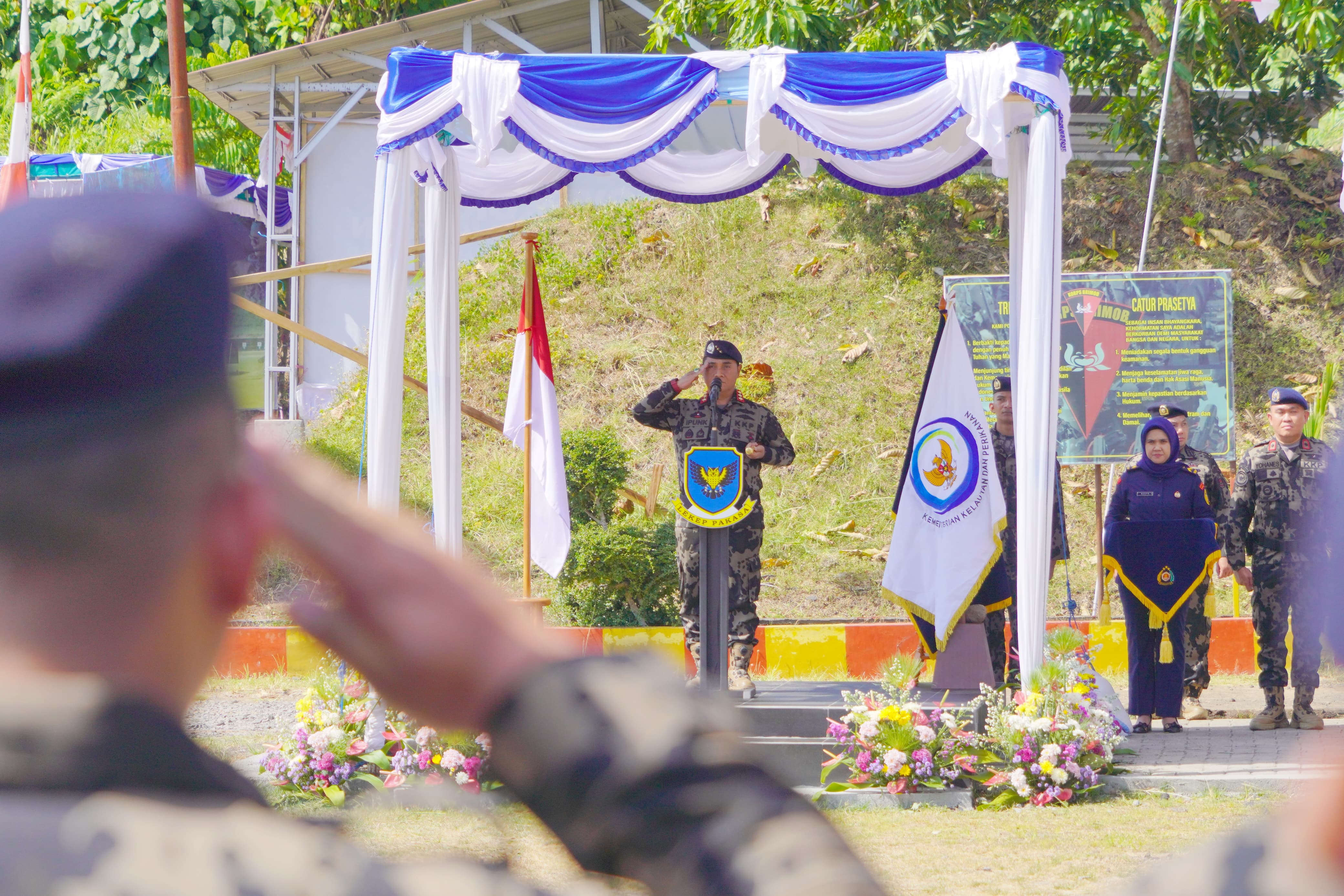 Penyegaran Kemampuan Teknis Menembak Awak Kapal Negara Wilayah Timur Tahun 2026