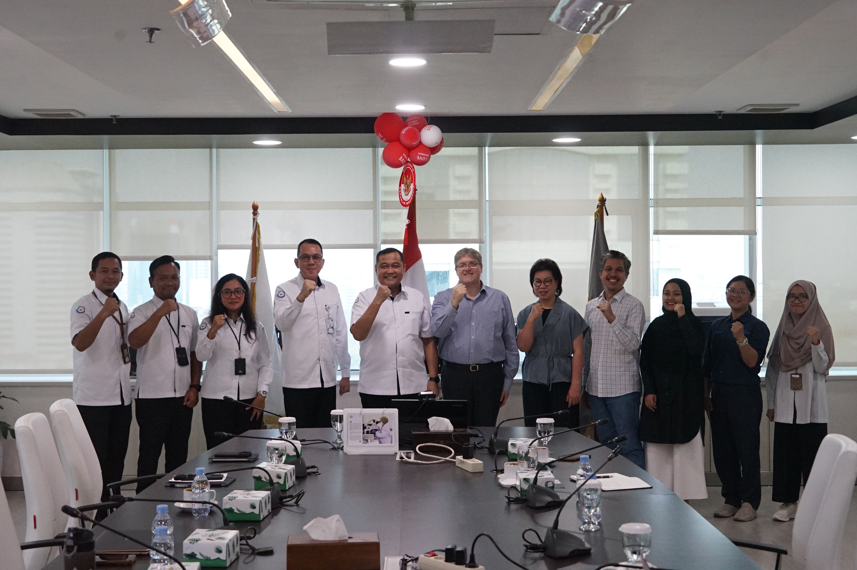 Rapat Pertemuan Koordinasi untuk meningkatkan penerapan Sistem STELINA dalam keselarasan dengan standar global