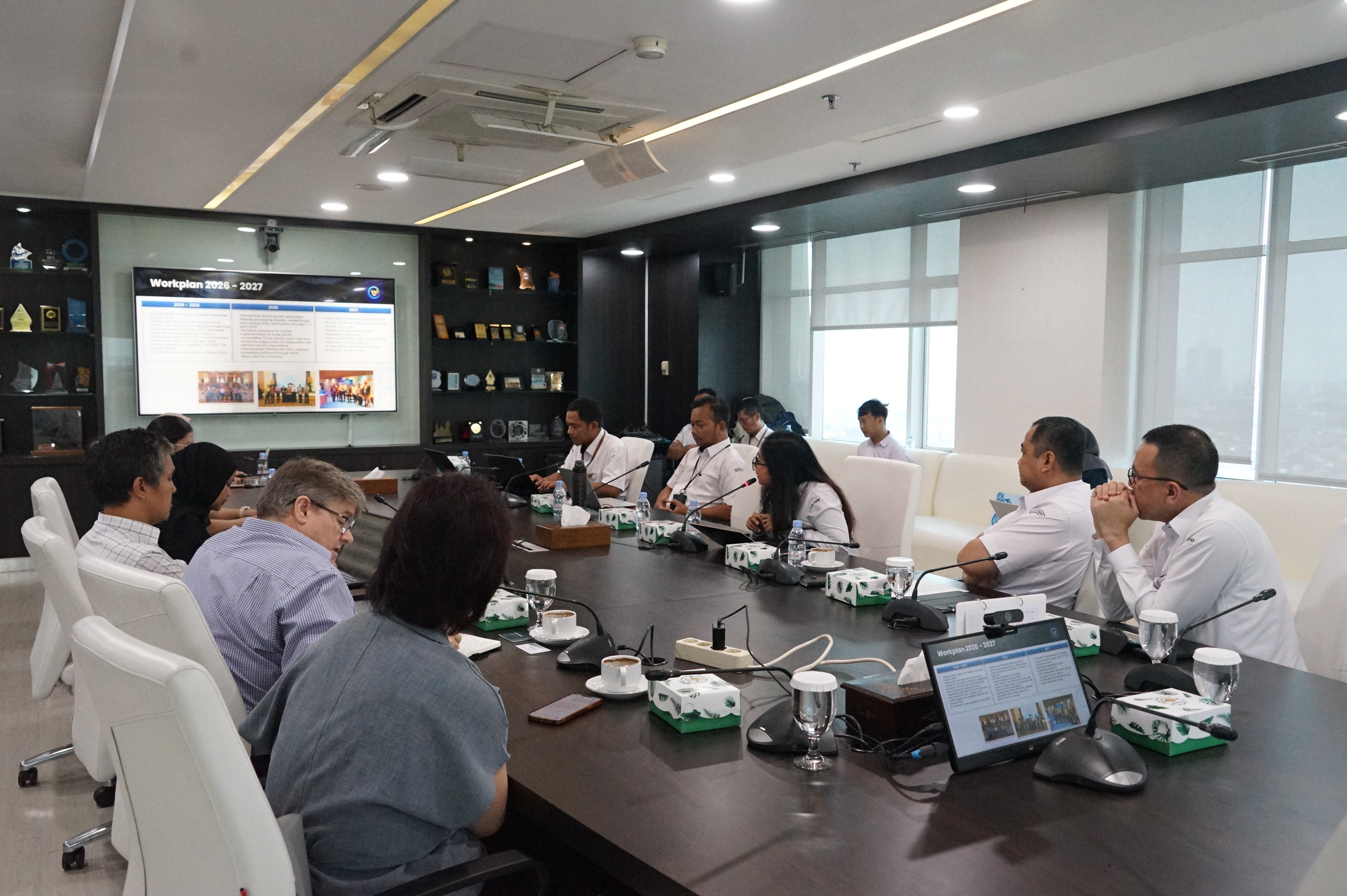 Rapat Pertemuan Koordinasi untuk meningkatkan penerapan Sistem STELINA dalam keselarasan dengan standar global