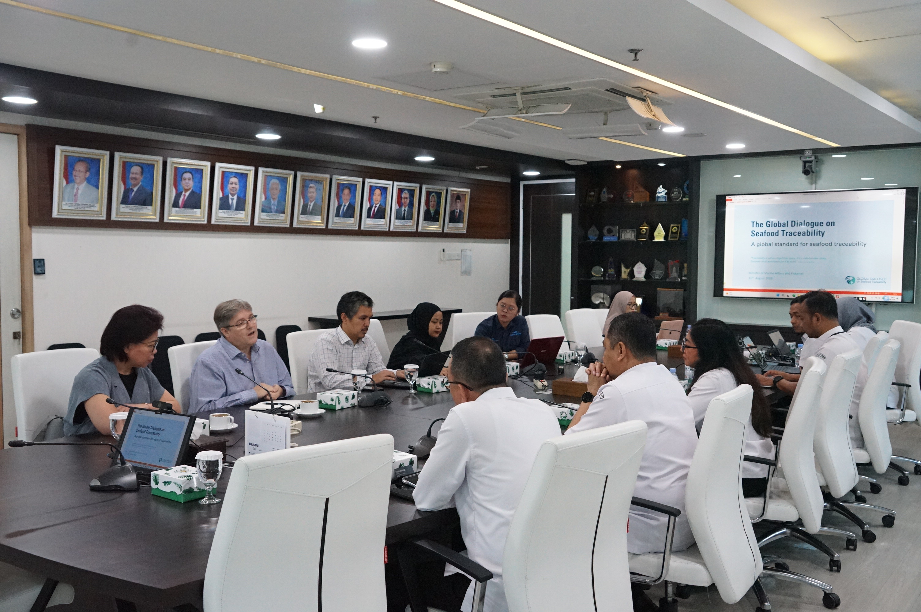 Rapat Pertemuan Koordinasi untuk meningkatkan penerapan Sistem STELINA dalam keselarasan dengan standar global