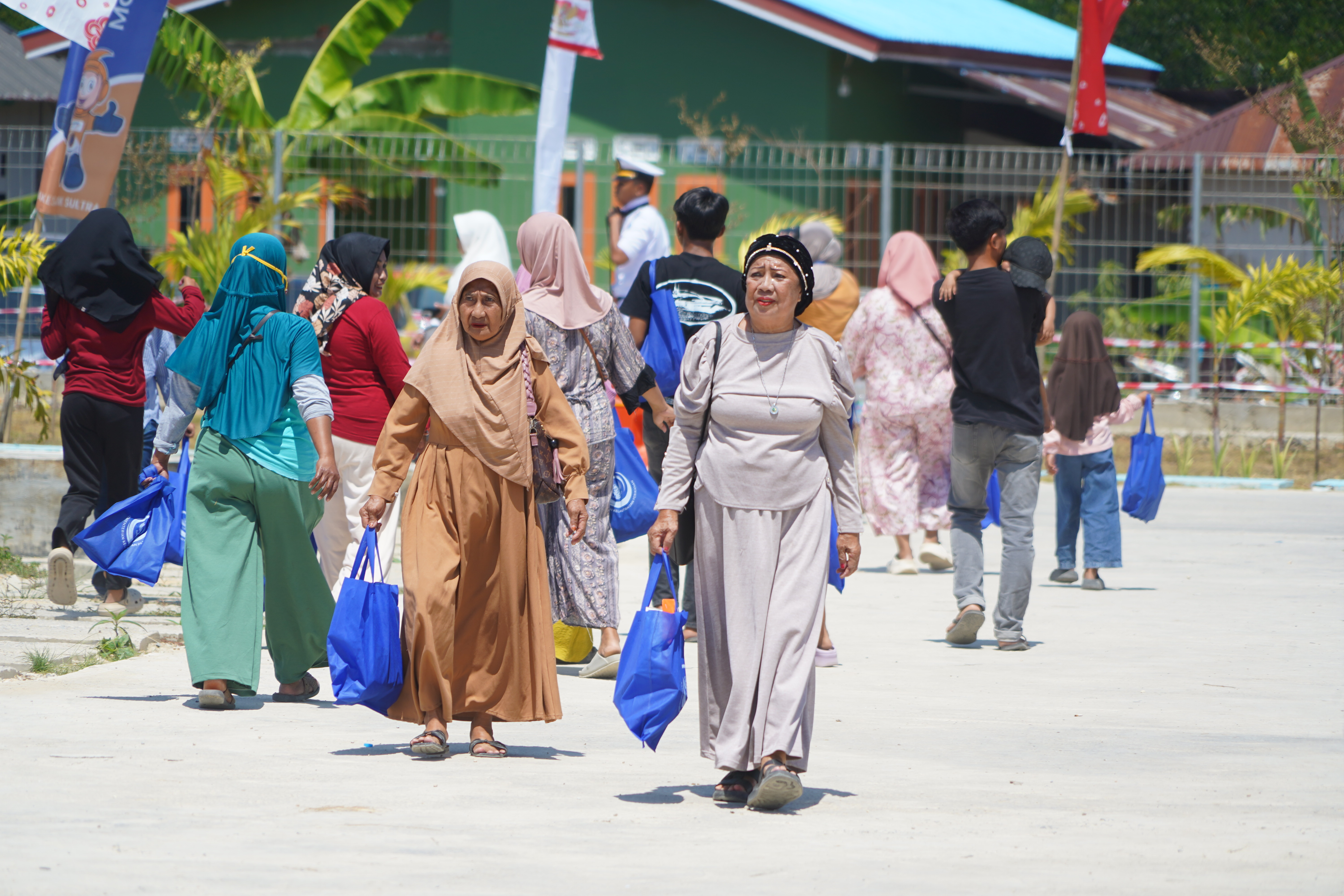 Pembagian 4.000 Paket Bantuan dan Bazar Produk Perikanan dalam Rangka HUT ke-81 Kemerdekaan RI