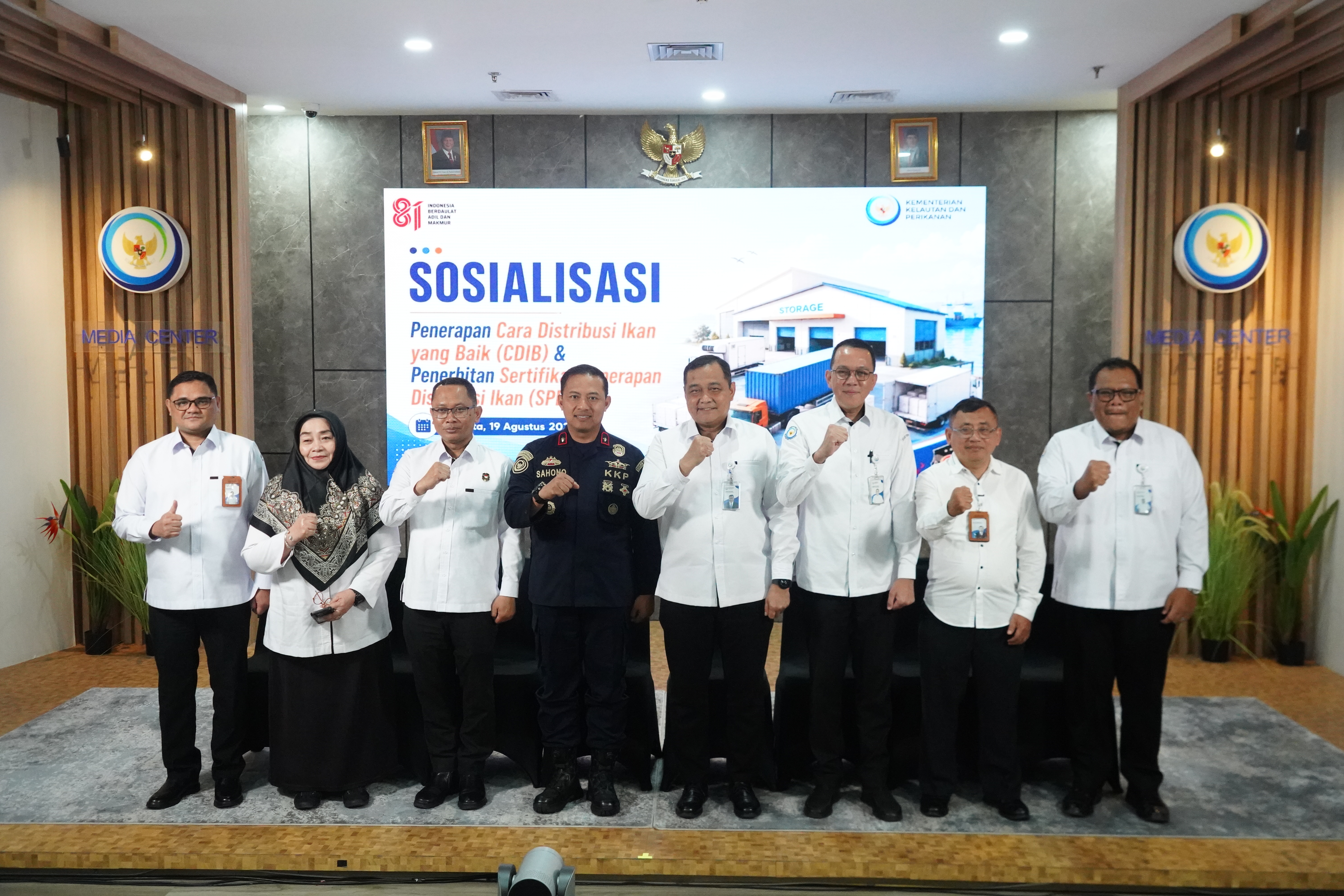 Sosialisasi Penerapan Cara Distribusi Ikan yang Baik (CDIB) dan Sertifikat Penerapan Distribusi Ikan (SPDI)