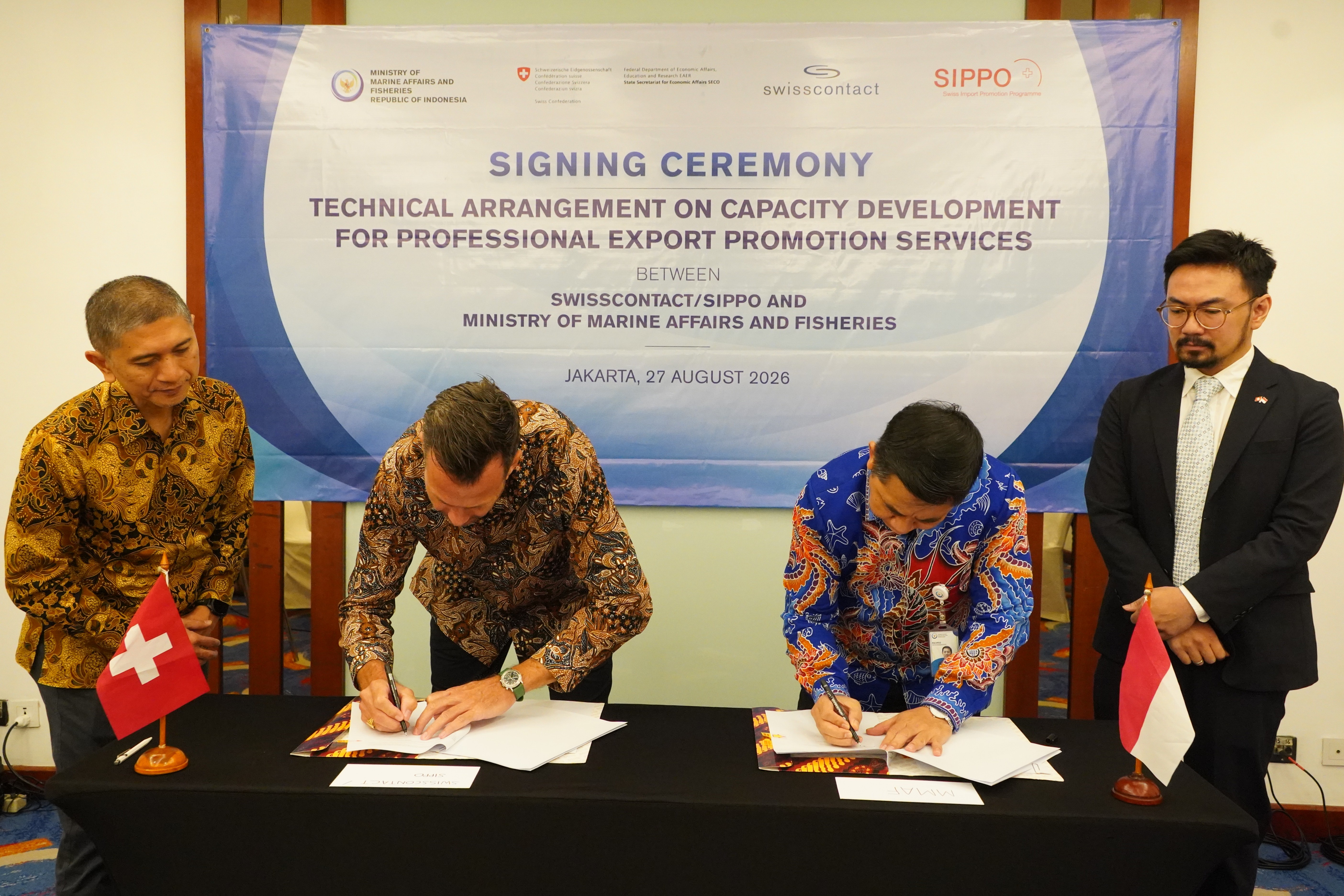 Penandatanganan Technical Arrangement SIPPO dan KKP Phase 3
