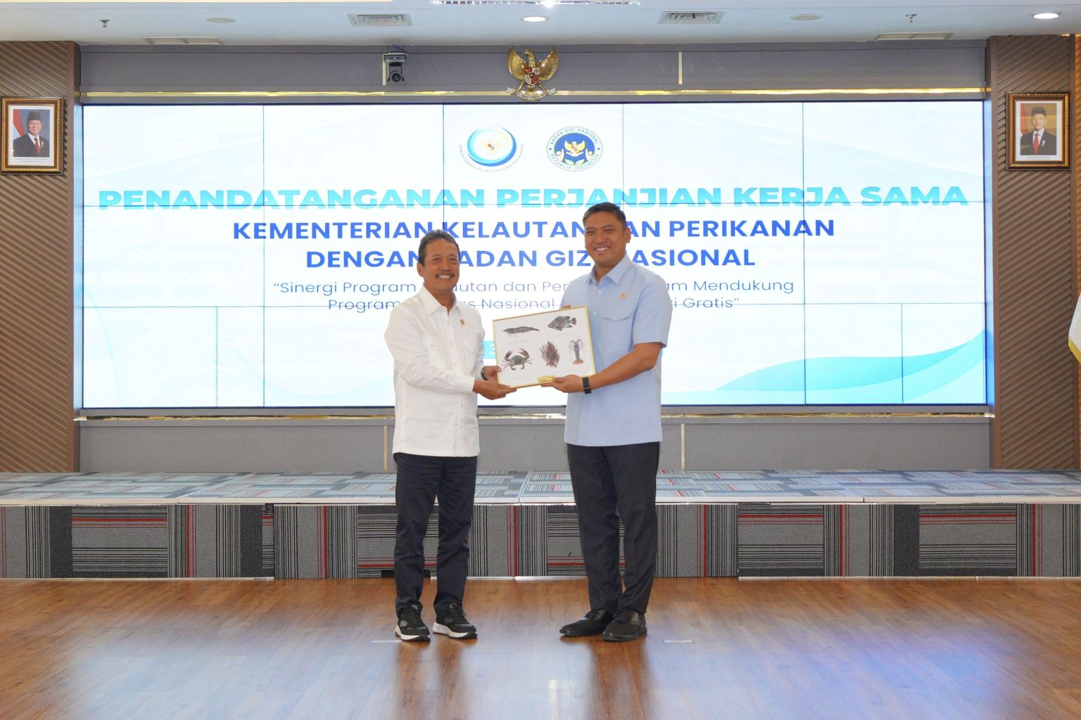 Penandatanganan Perjanjian Kerja Sama (PKS) dengan Badan Gizi Nasional (BGN)