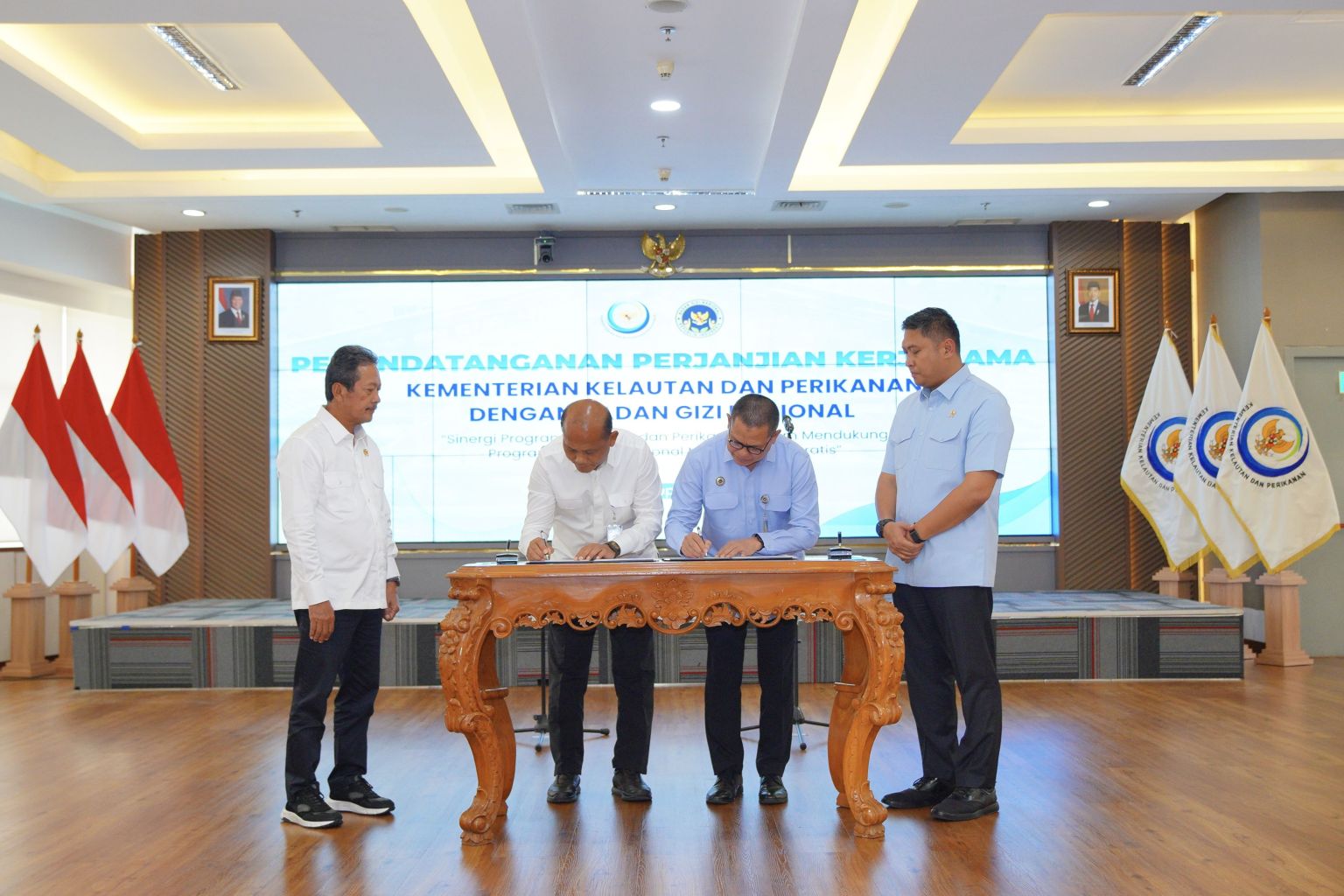 Penandatanganan Perjanjian Kerja Sama (PKS) dengan Badan Gizi Nasional (BGN)