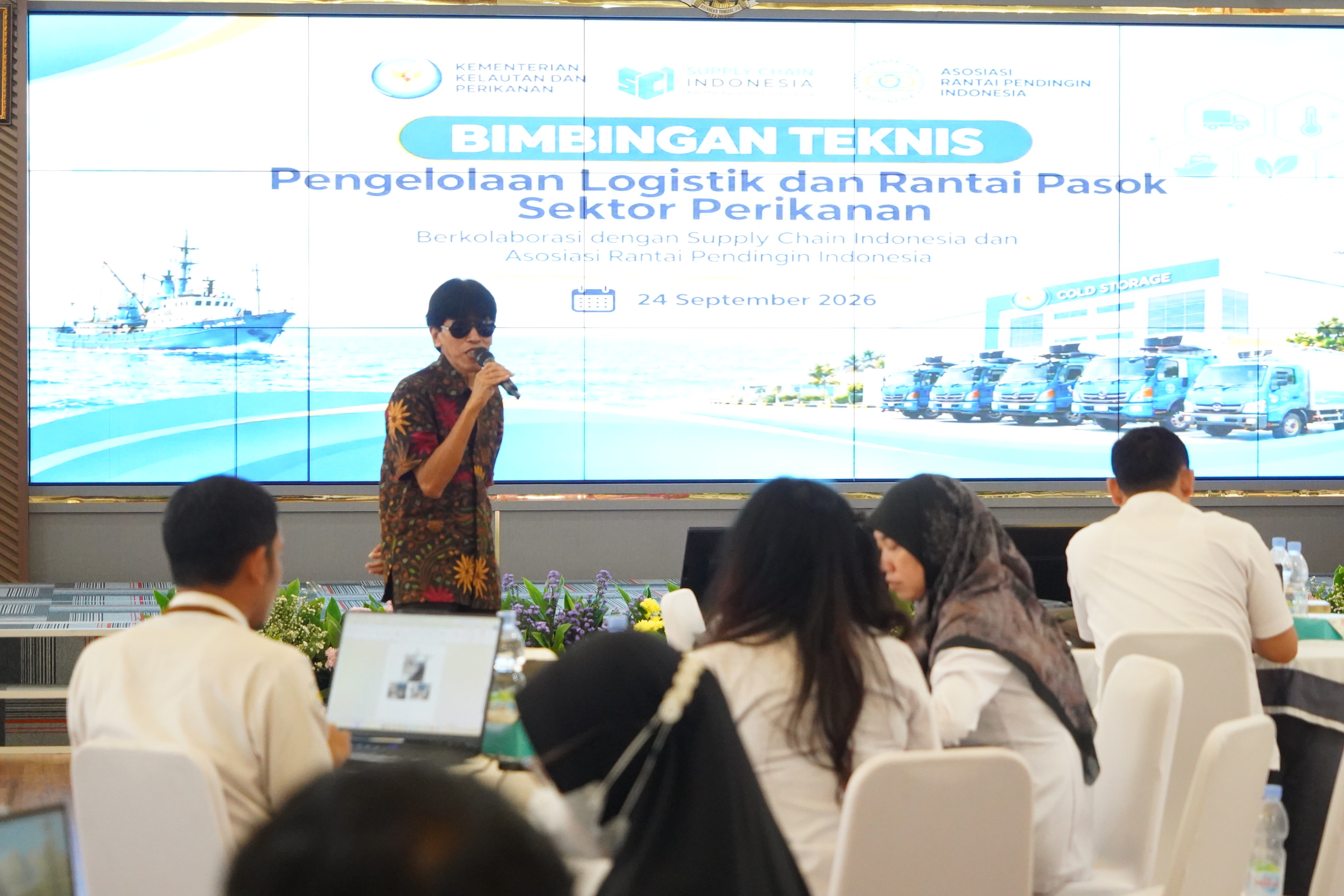 Bimtek pengelolaan Logistik dan Rantai Pasok Sektor Perikanan