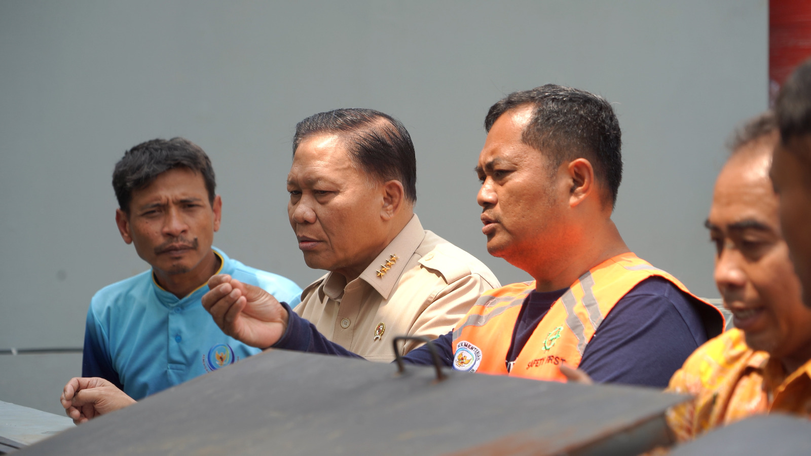 Kunjungan Kerja Wakil Menteri Kelautan dan Perikanan ke Mockup Tematik RAS Depok